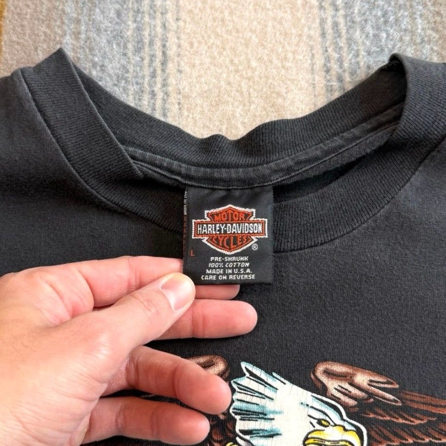 Harley Davidson VINTAGE Harley Davidson Sturgis 1996 Biker T-Shirt Size L USA Size US L / EU 52-54 / 3 - 3 Thumbnail