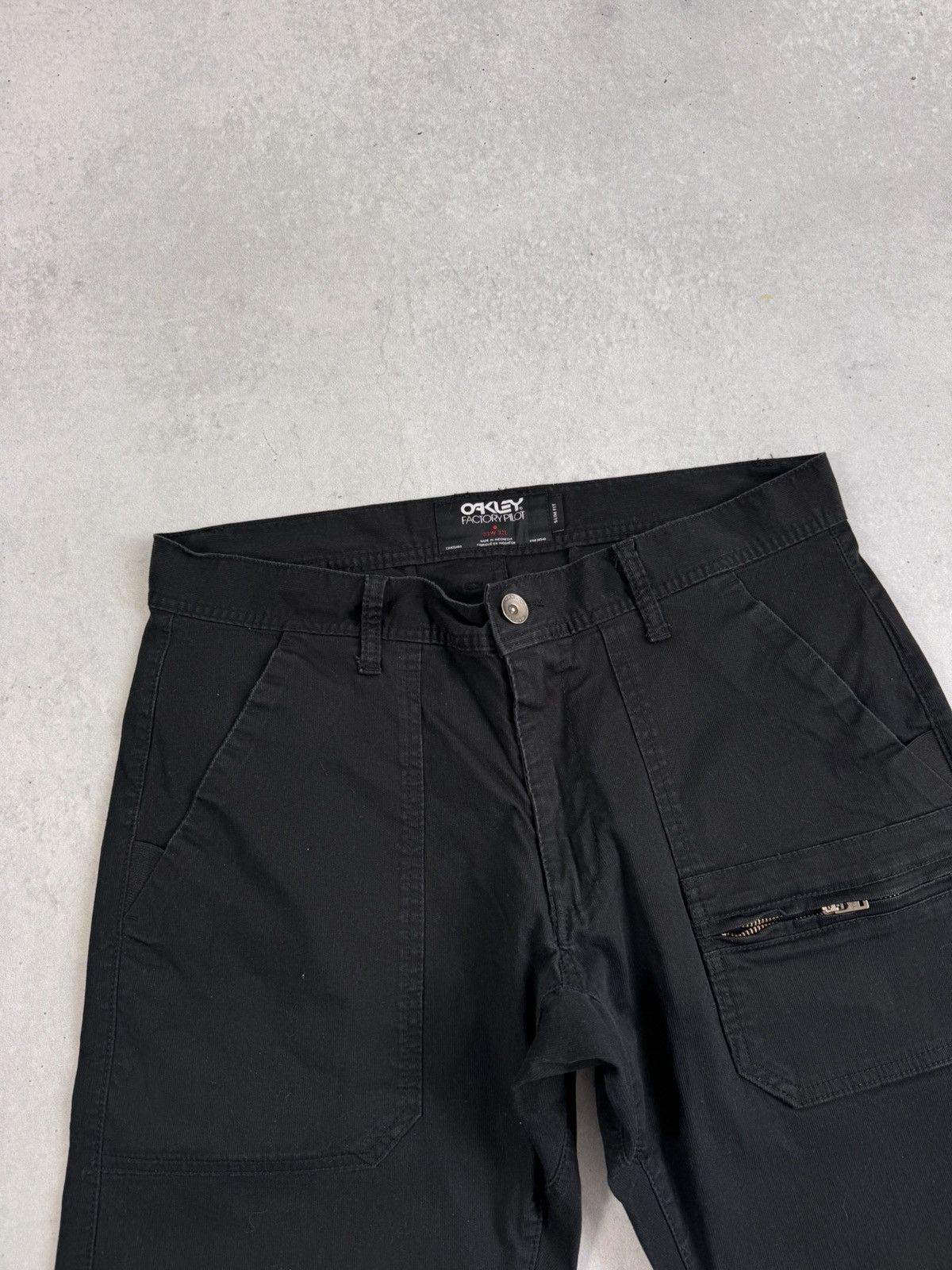 Oakley Oakley Denim Joggers Men’s Y2K Outdoor Streetwear Size US 33 - 3 Thumbnail