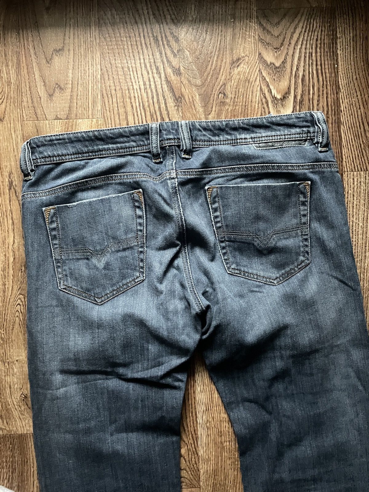 Diesel Diesel Safado Distressed Blue Jeans Vintage 00s Y2K Size US 33 - 7 Thumbnail