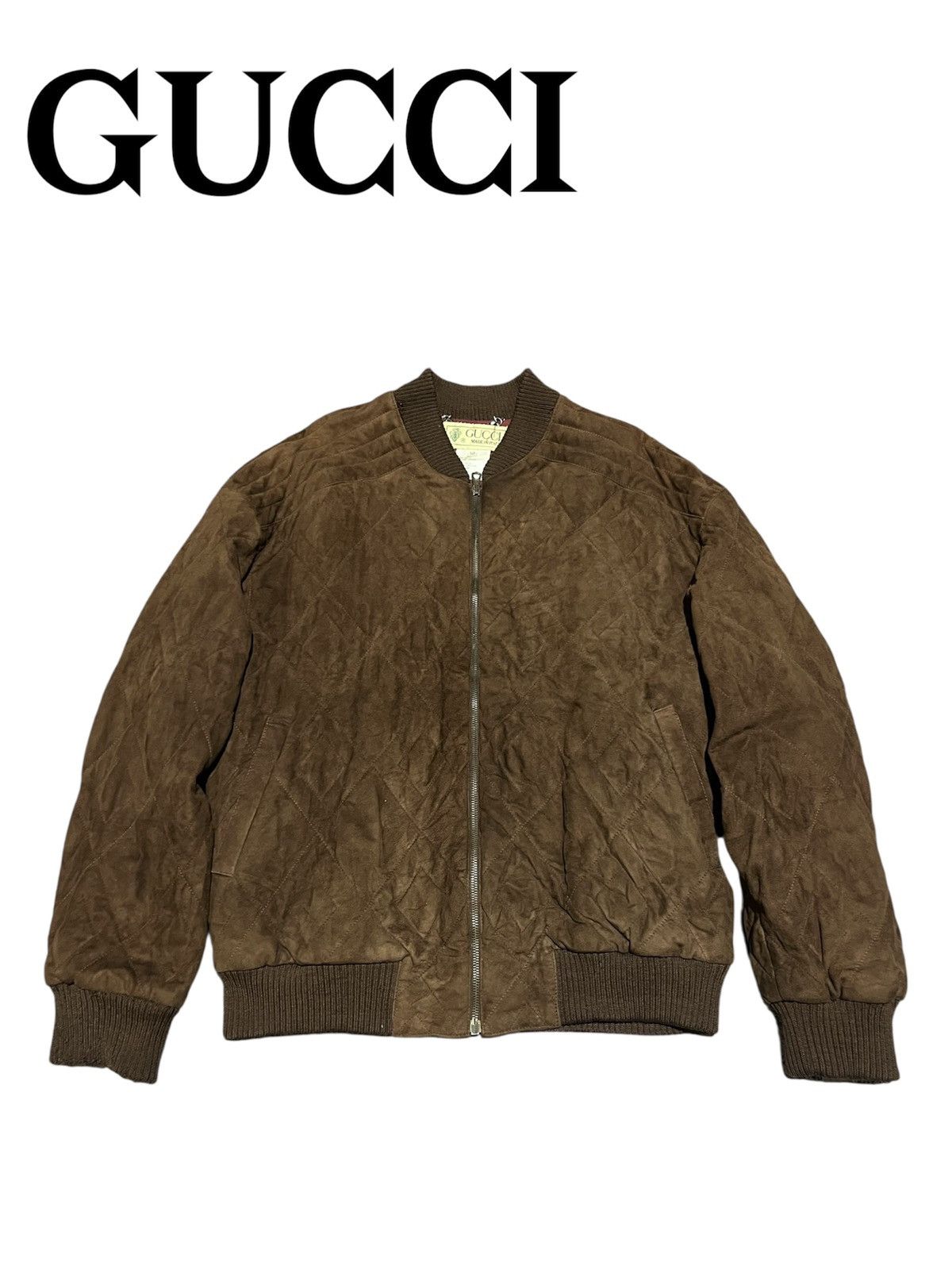 Authentic Vintage GUCCI Genuine Leather Jacket