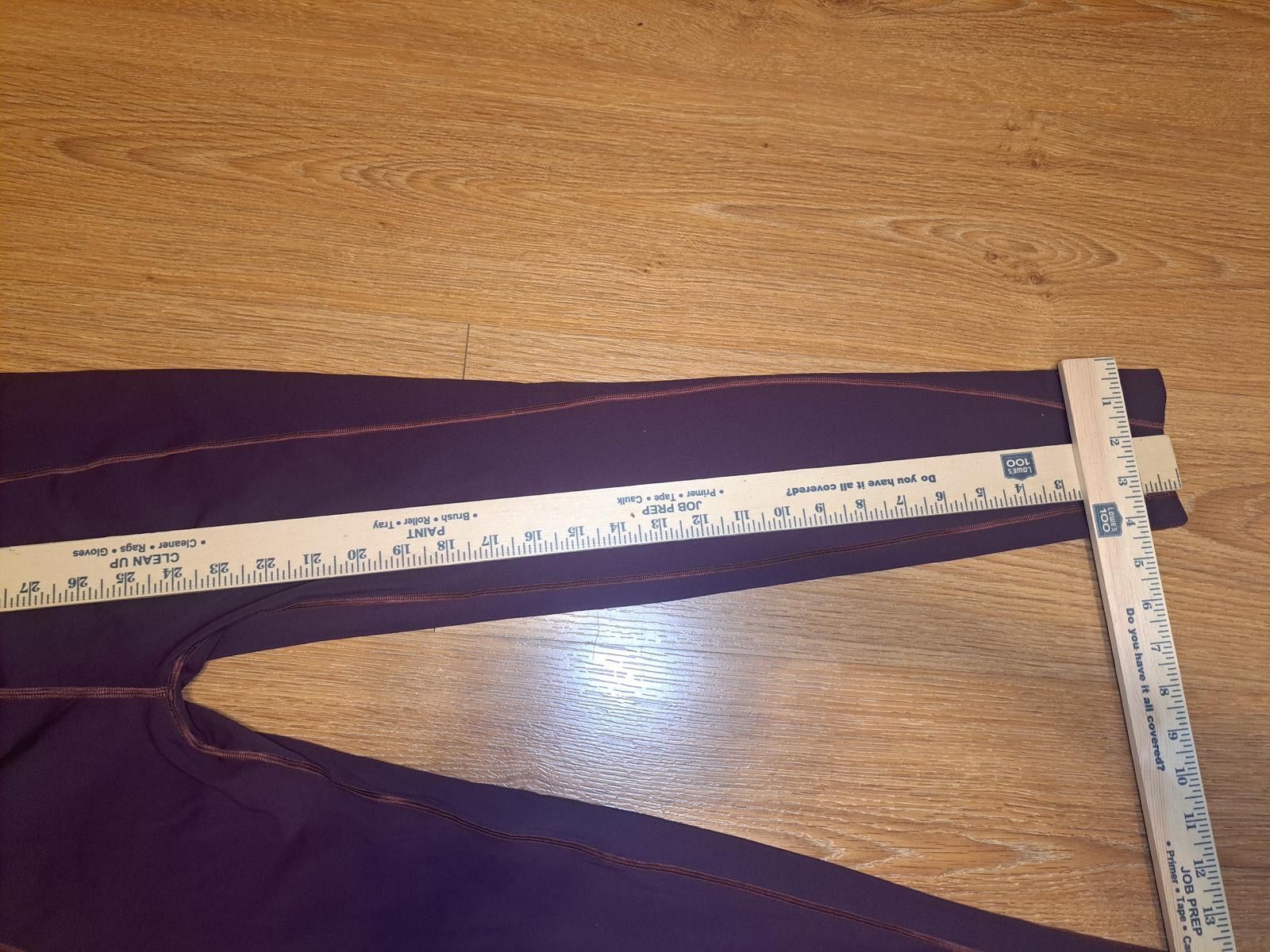Lululemon Lululemon Leggings Womens Purple Waist 24 Activewear Size 28" / US 6 / IT 42 - 6 Thumbnail