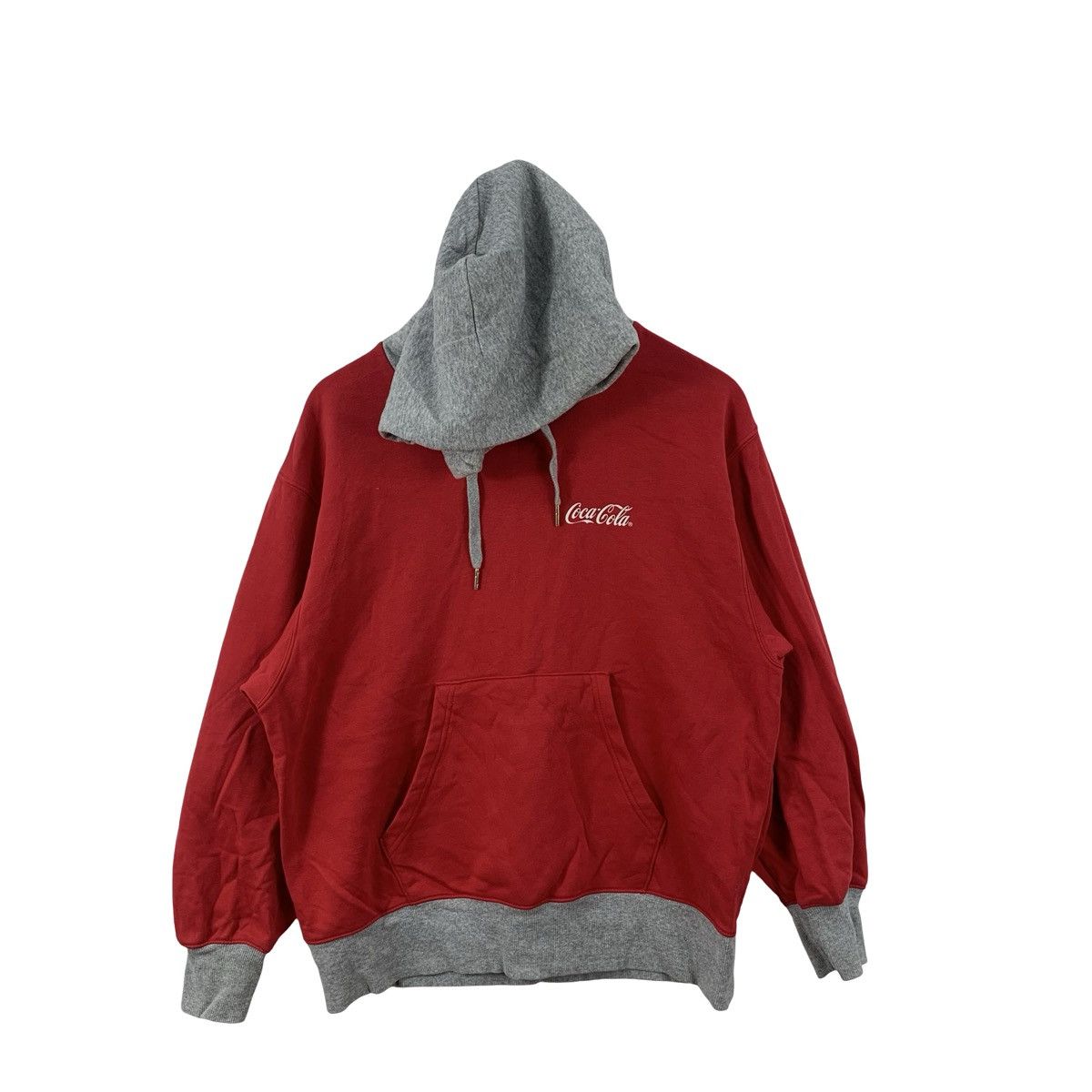 Coca Cola Vintage COCA-COLA Embroidered Logo Hoodie Pullover Size US M / EU 48-50 / 2 - 3 Thumbnail