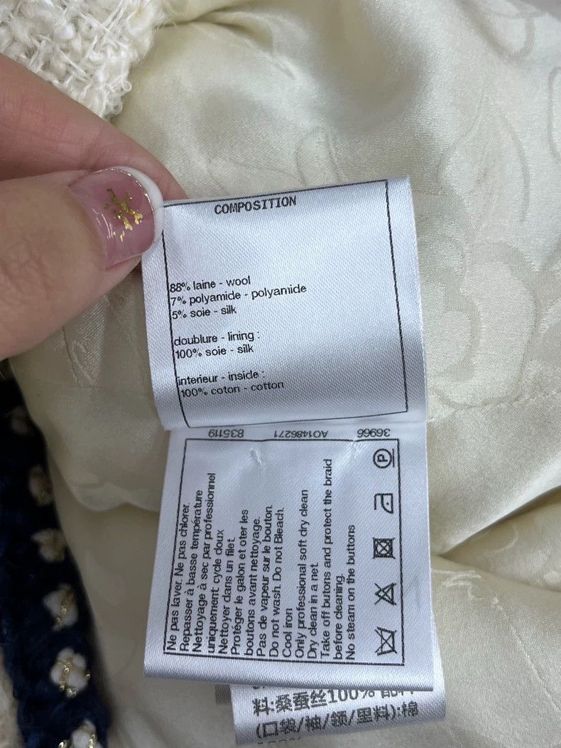 Chanel Chanel German Hamburg high-end workshop series classic whi Size XS / US 0-2 / IT 36-38 - 6 Thumbnail