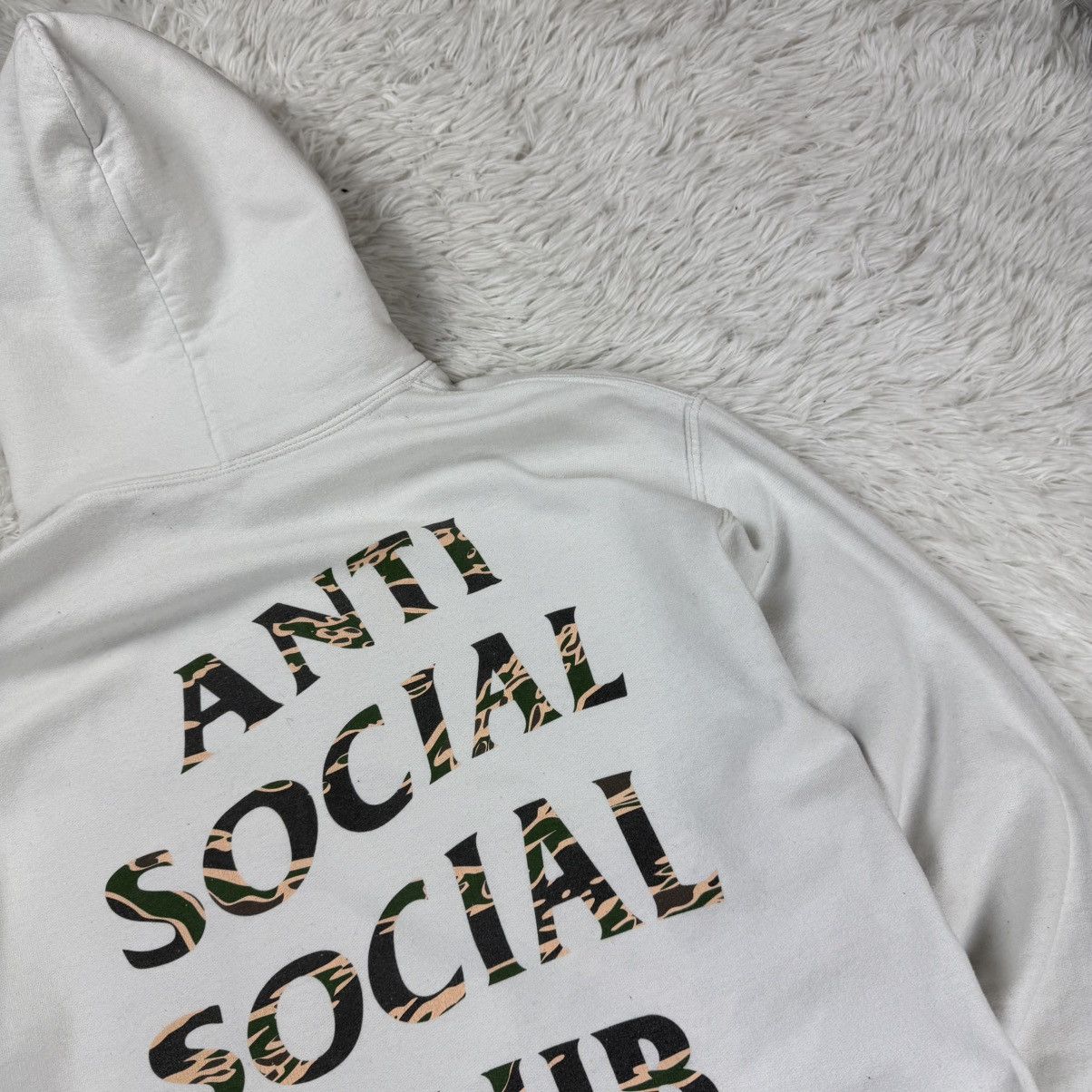 Anti Social Social Club Anti Social Club White Hoodie M ASSC Streetwear Sk8 Y2K Size US M / EU 48-50 / 2 - 3 Thumbnail