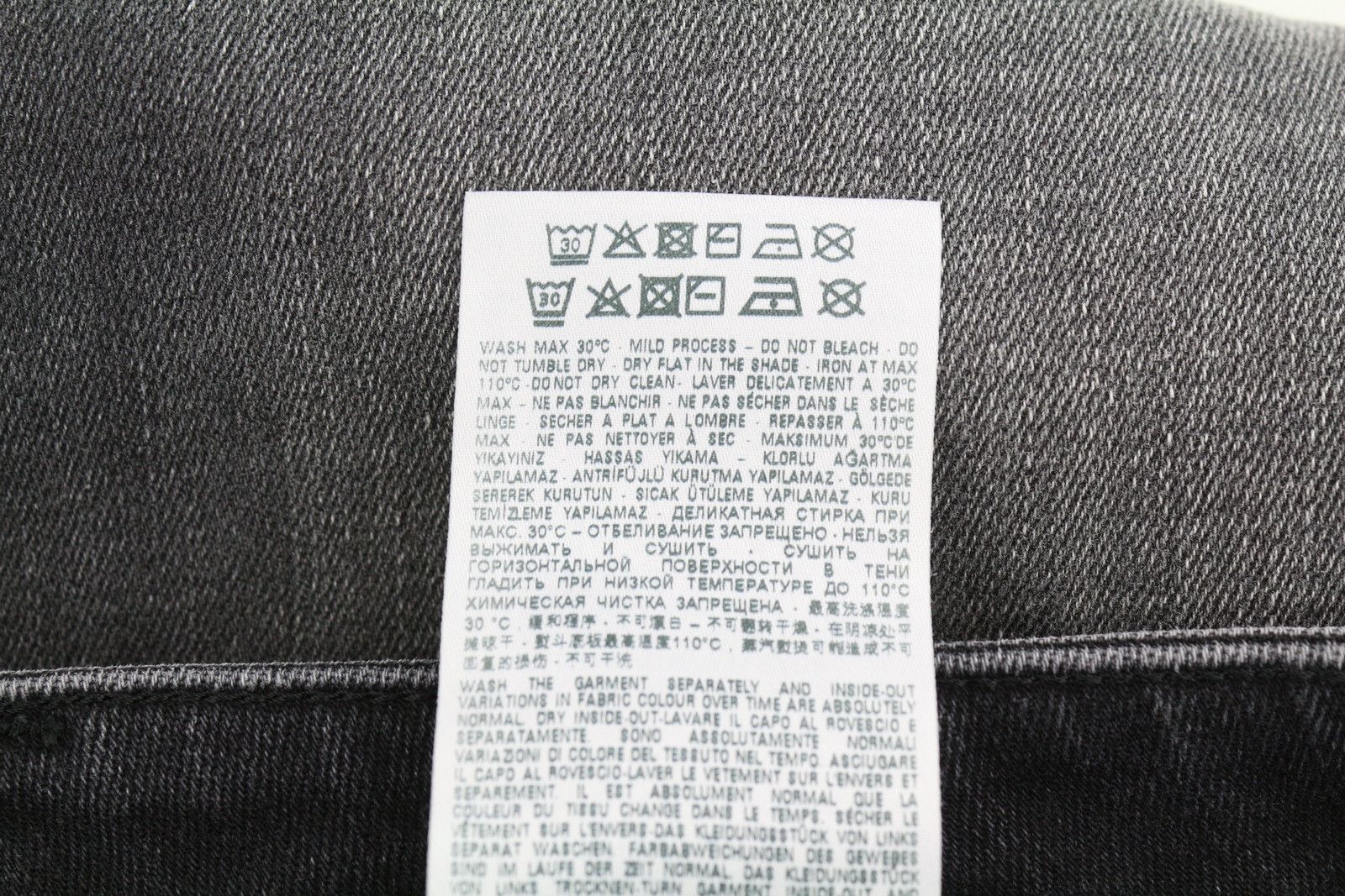 1979 SLEENKER 0EIAG W32/L32 Skinny Low Waist Jeans 40914