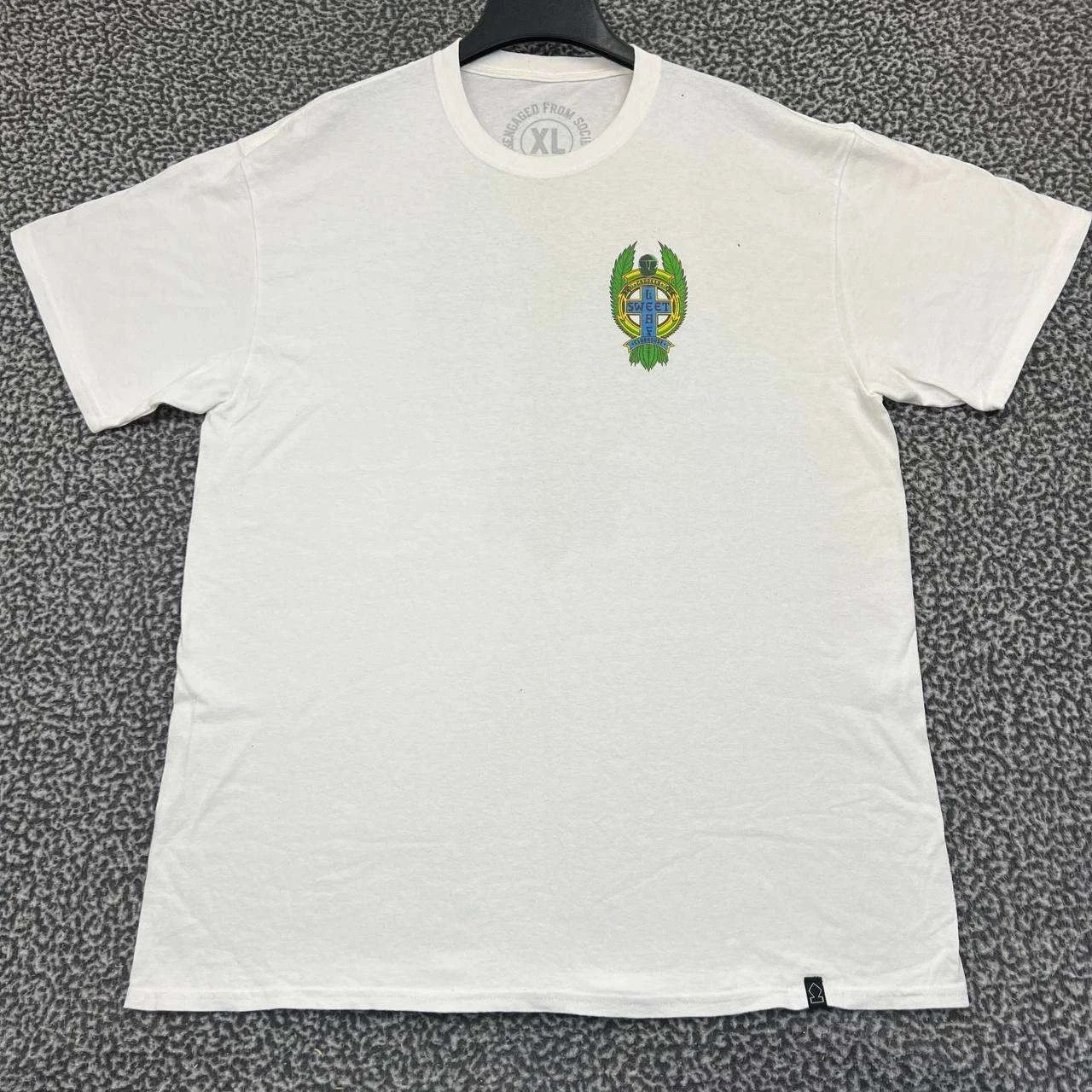 Other Crooked Clubhouse Shirt Men Sweet Leaf Short Sleeve XL Size US XL / EU 56 / 4 - 2 Thumbnail