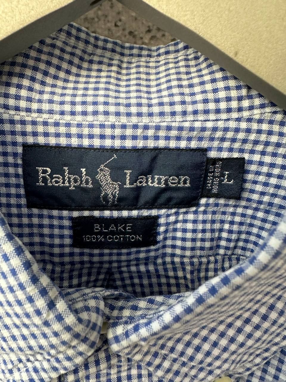 Ralph Lauren Ralph Lauren Gingham Check Short Sleeve Shirt Classic Fit Size US L / EU 52-54 / 3 - 10 Thumbnail