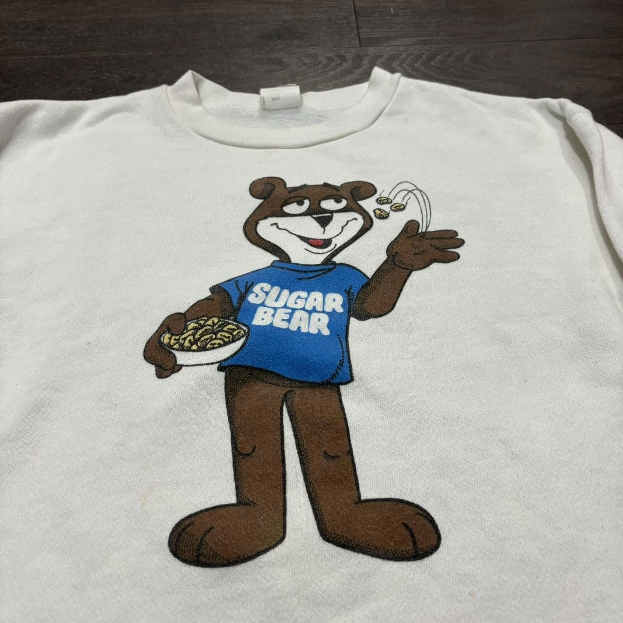 Designer Vintage Sugar Bear The Bear is Back Cropped Crewneck 90s Size M / US 6-8 / IT 42-44 - 2 Thumbnail