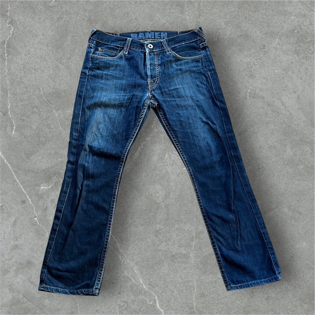 Evisu Evisu Ramen Jeans Blue M Size US 32 / EU 48 - 1 Thumbnail