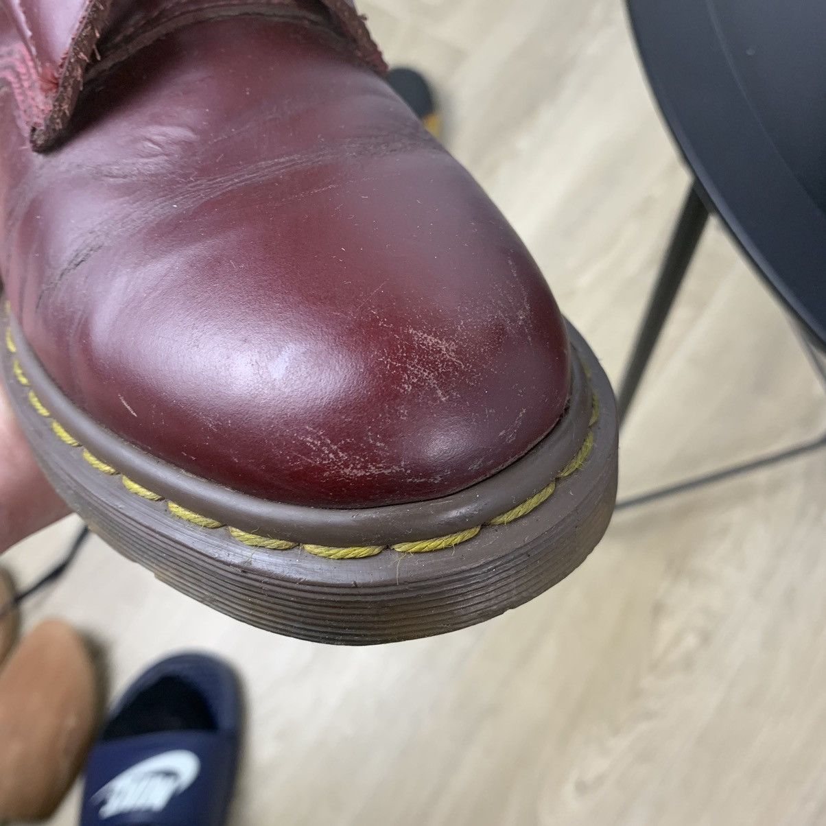 Dr. Martens Vintage Dr. Martens 1460 Serena Boots EU 38 Cherry Size US 7 / IT 37 - 11 Thumbnail