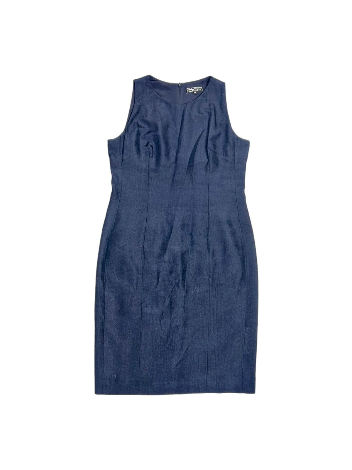 Salvatore Ferragamo Salvatore Ferragamo blue dress Size XL / US 12-14 / IT 48-50 - 1 Thumbnail