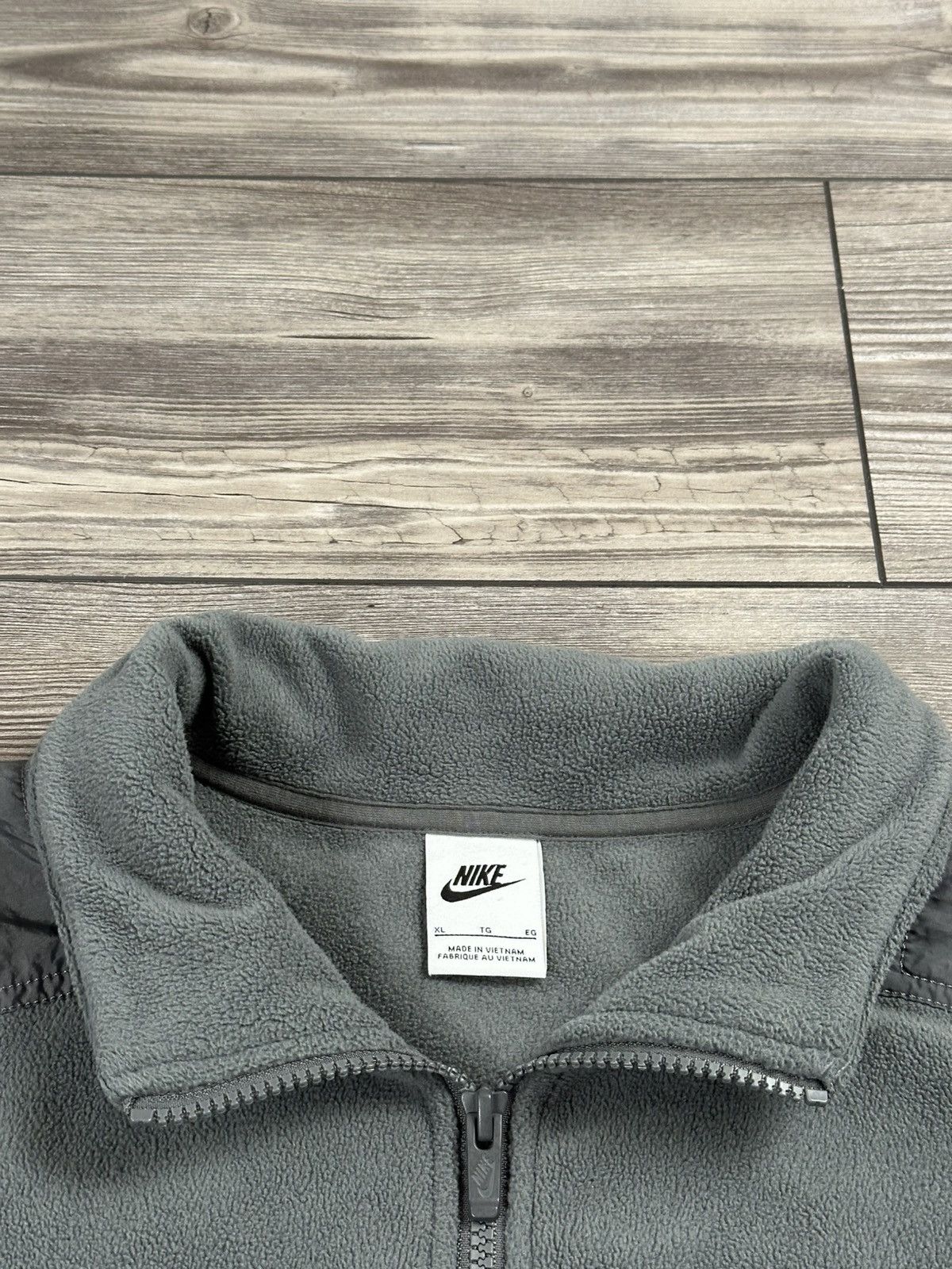Nike Nike Small Spellout Fleece Quarter Zip Size US XL / EU 56 / 4 - 3 Thumbnail