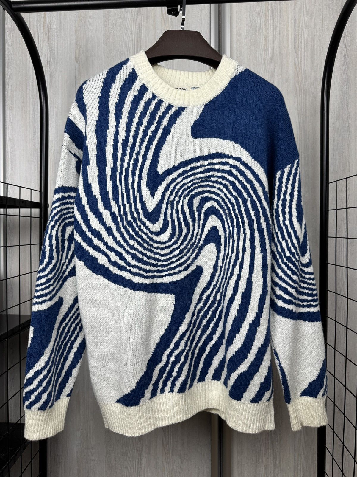 Designer Aelfric Eden Whirlpool Knit Soft Sweater Unisex size L Size US L / EU 52-54 / 3 - 2 Thumbnail