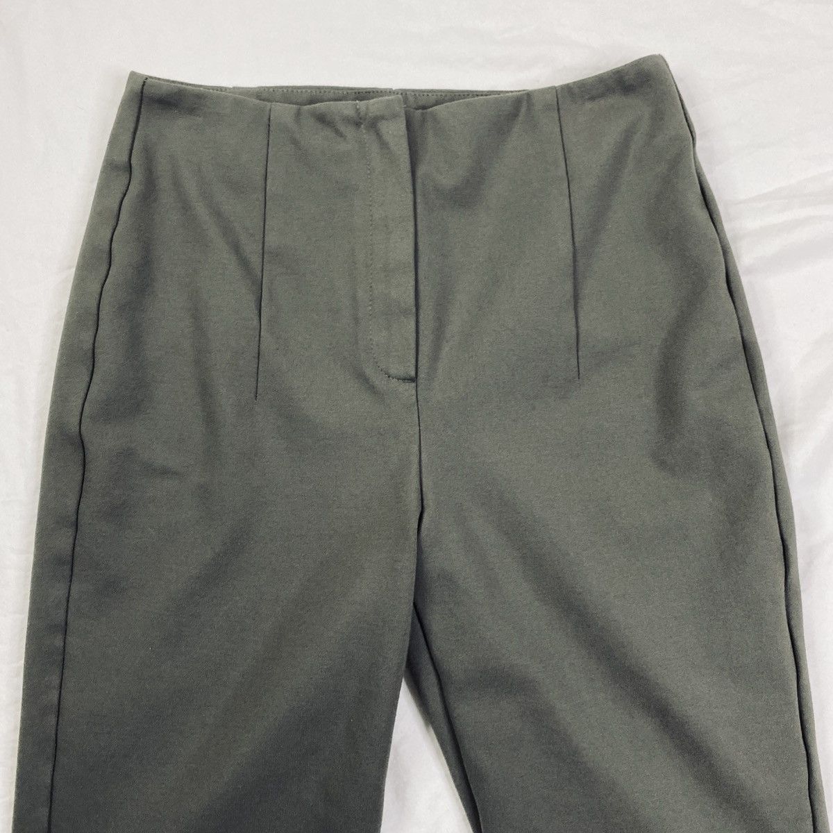 Zara Zara Pants Women's Olive Green Sz XS Career Casual EUC Size 25" / US 0 / IT 36 - 3 Thumbnail