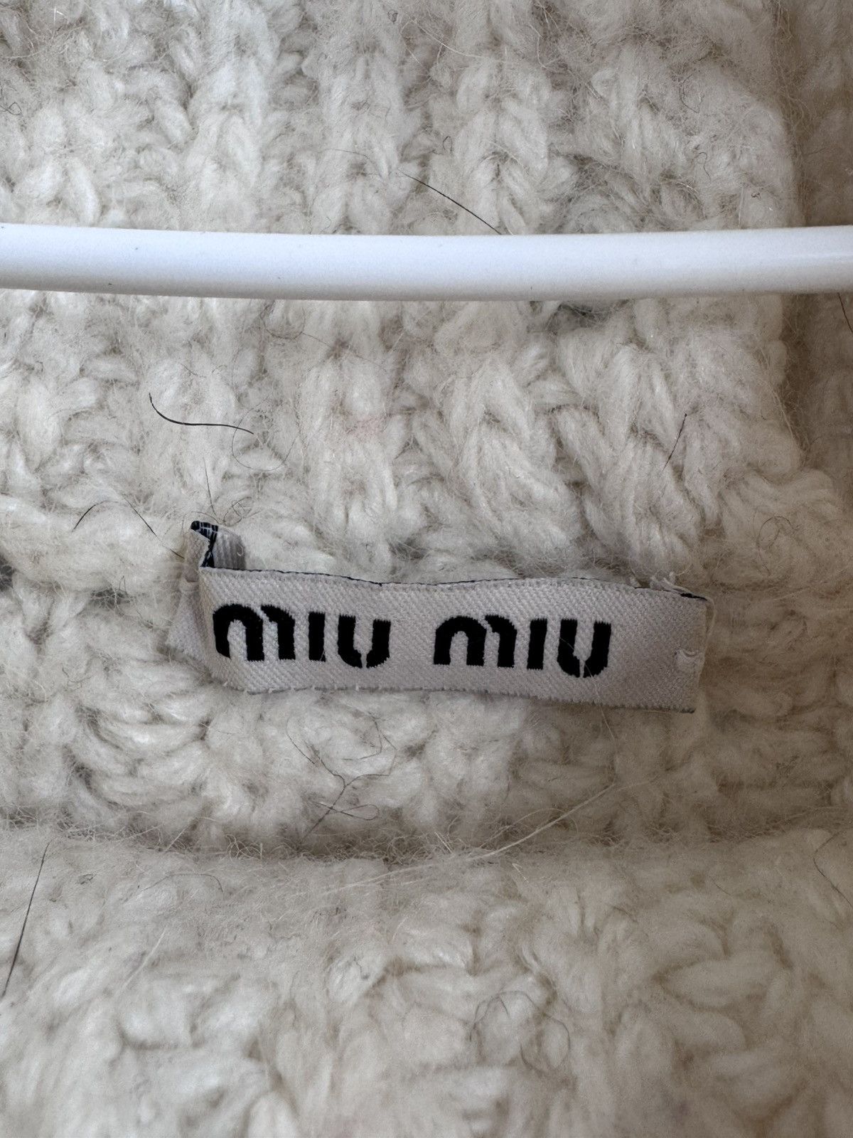 Miu Miu Miu Miu wool Knitted Blended Sweater Sweatshirt Pullover Size M / US 6-8 / IT 42-44 - 7 Thumbnail