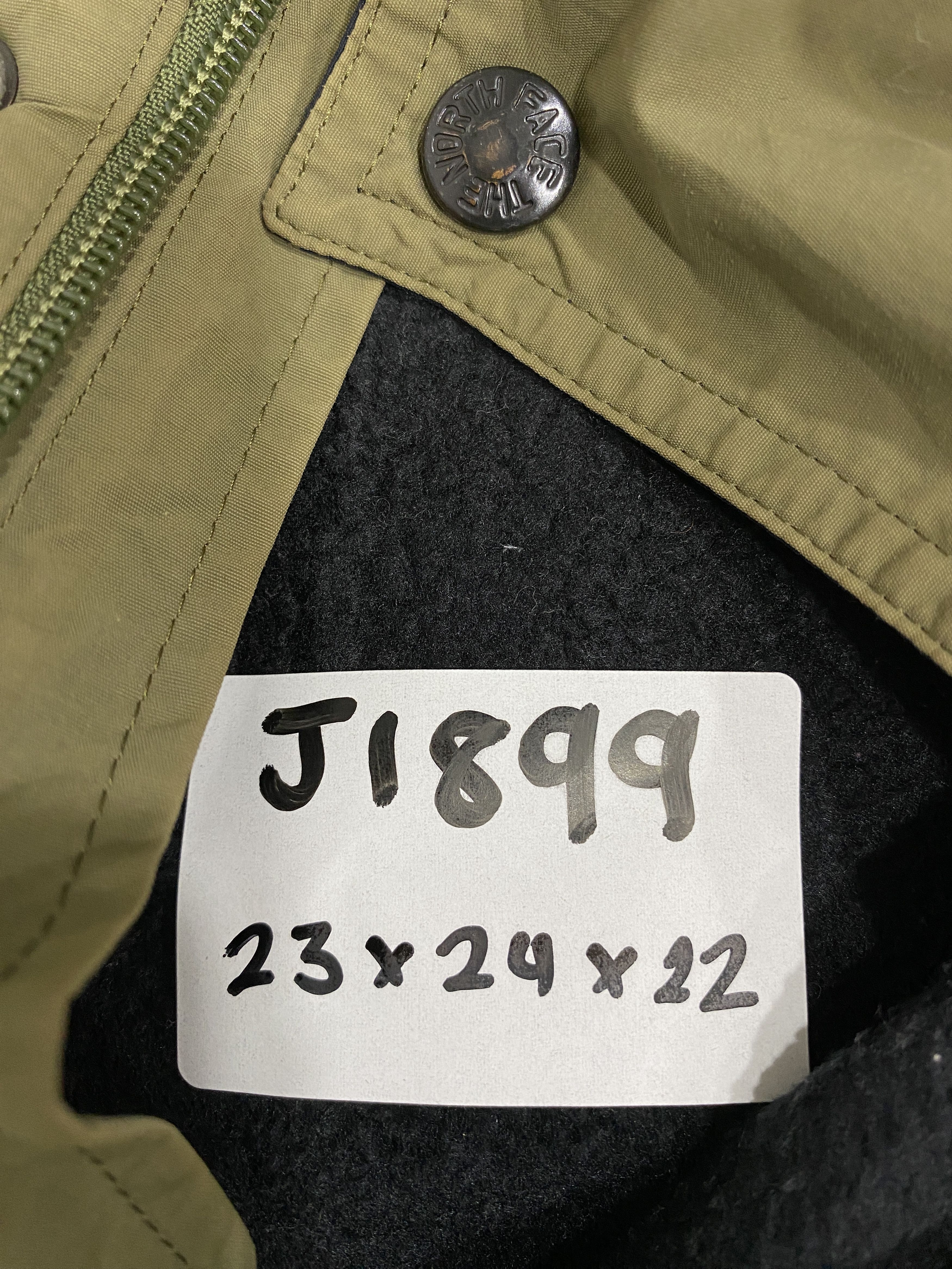 The North Face Vintage The North Face Rugged Fleece Lining Jacket J1899 Size US S / EU 44-46 / 1 - 12 Thumbnail