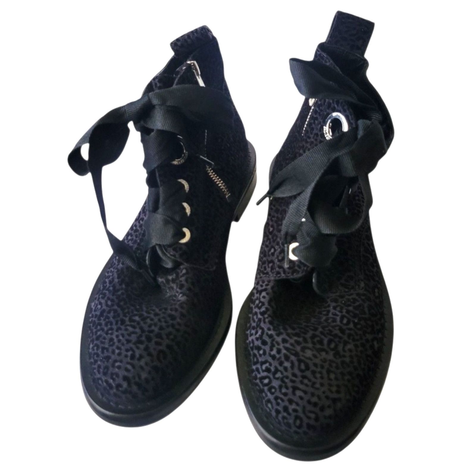 Zadig & Voltaire Zadig & Voltaire LAUREEN LEO SUEDE WOMEN ANKLE BOOT Size 10 Size US 10 / IT 40 - 2 Thumbnail