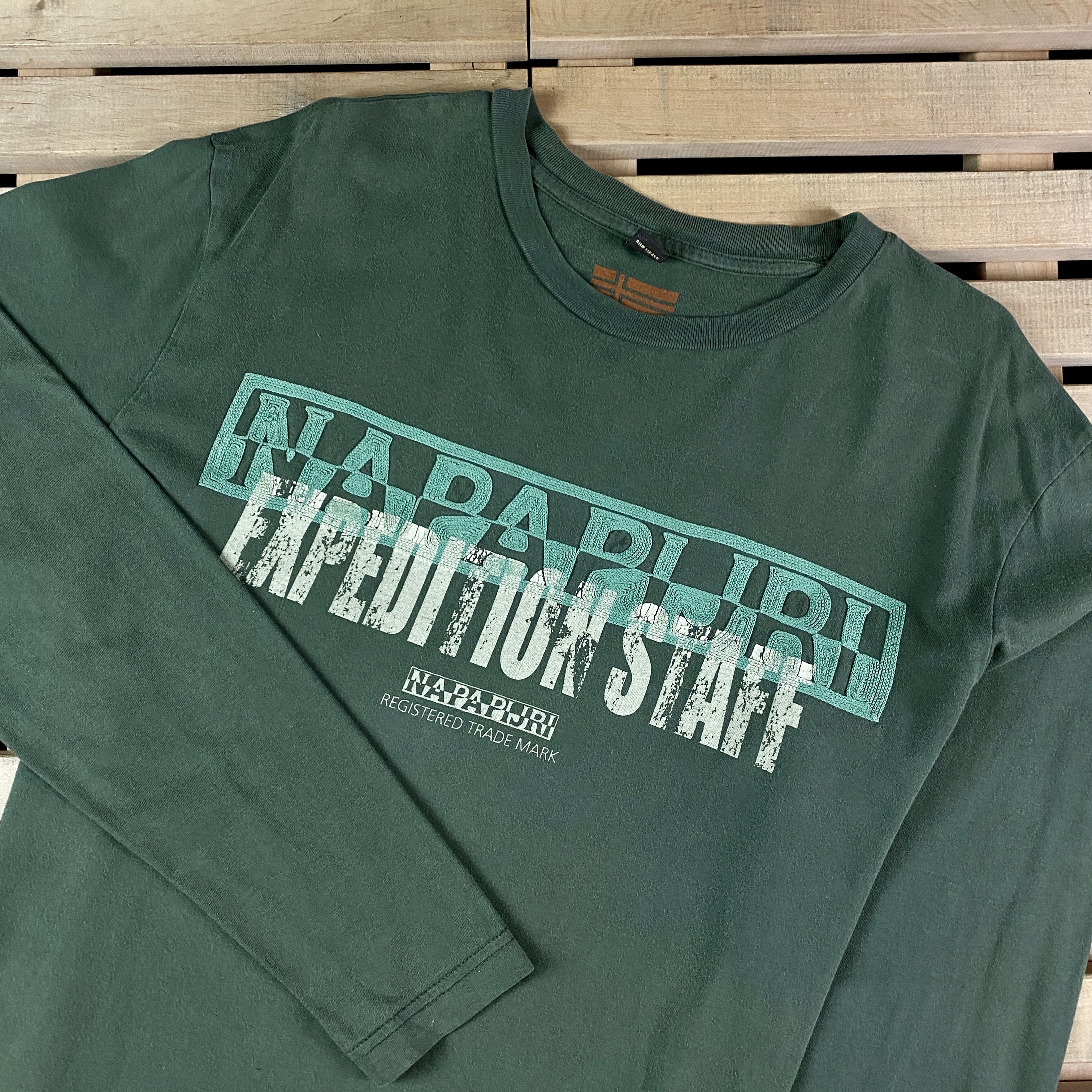 Napapijri Mens Long Sleeve T Shirt Napapijri Size M Size US M / EU 48-50 / 2 - 2 Thumbnail
