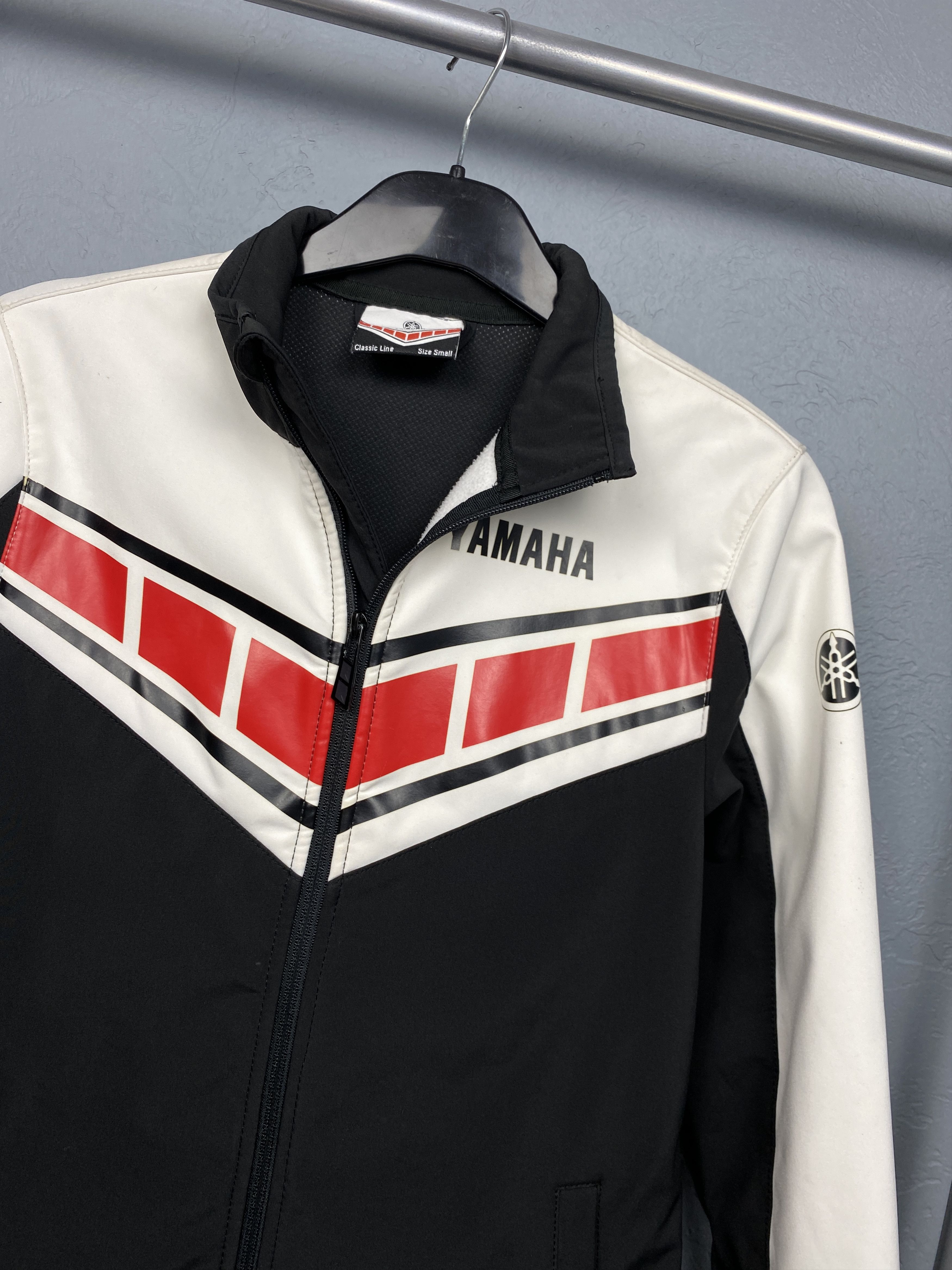 Vintage Yamaha Racing Vintage Womens Softshell Jacket Size S / US 4 / IT 40 - 2 Thumbnail