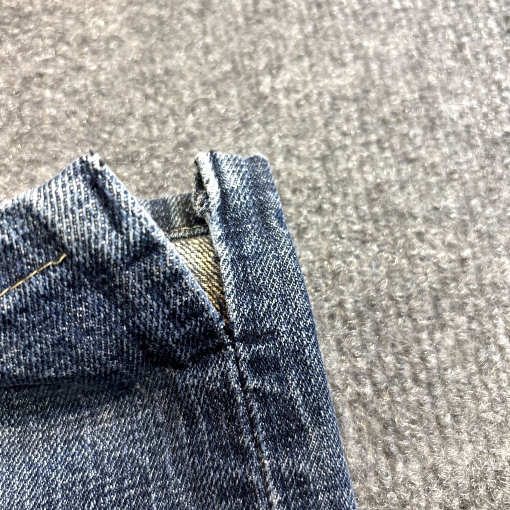 Levi's Levi's 501 Straight Leg Denim Jeans Men's 36x34 Button Fly Levi Strauss Pants Jeans Regular Blue Cowboy USA Western 501 Series Mens Size US 36 / EU 52 - 7 Thumbnail