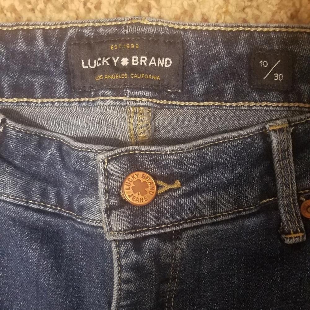 Lucky Brand Lucky Brand Classic Blue Women's Jeans Size 10/30 Size 32" / US 10 / IT 46 - 3 Thumbnail