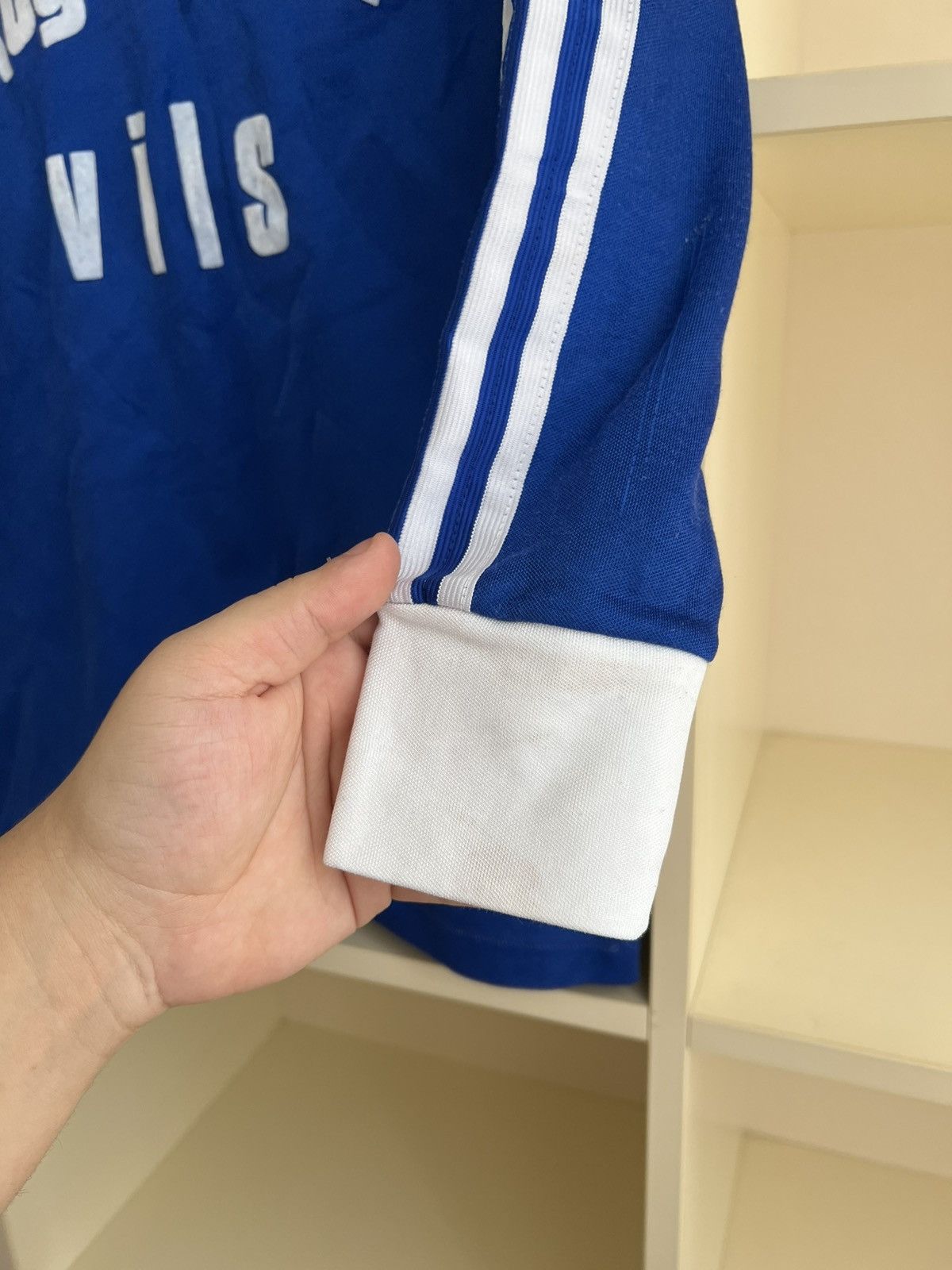Adidas Vintage 80s Adidas Erima Long Sleeve Mede in West Germany Size US S / EU 44-46 / 1 - 10 Thumbnail