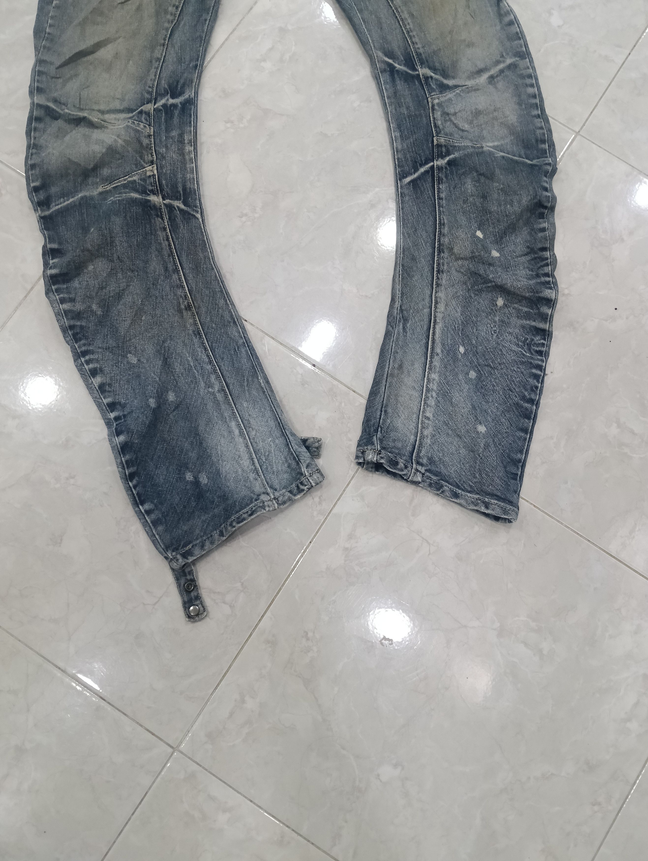 If Six Was Nine Ppfm Japan Brand Curve Jeans Size US 33 - 4 Thumbnail