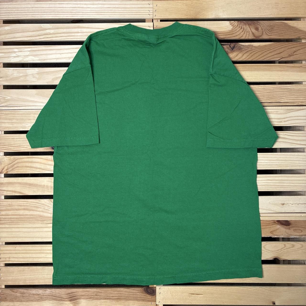 AAA "Although The Voices Aren't..." Green Y2K Skull Tee Size XL Size US XL / EU 56 / 4 - 2 Thumbnail