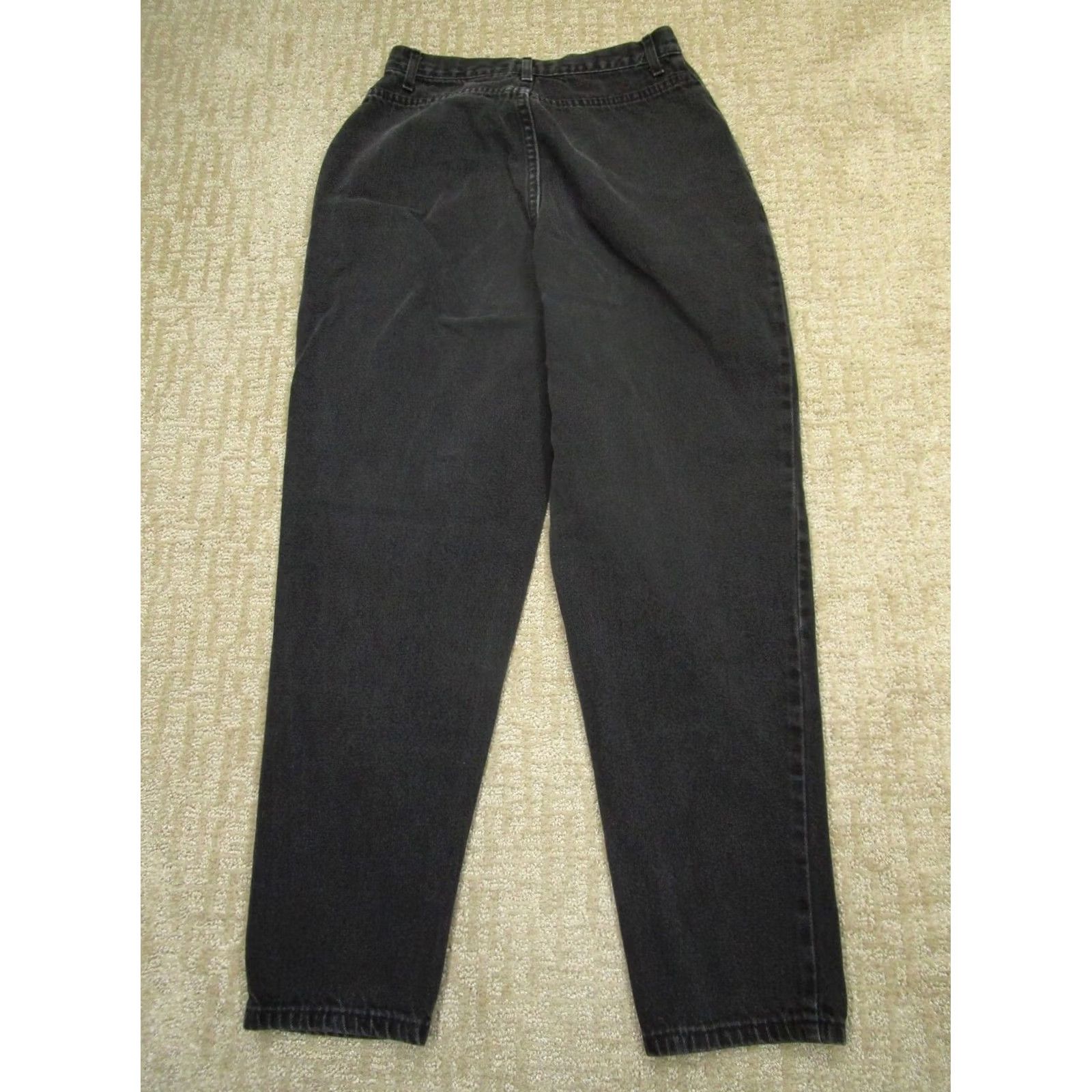 Vintage VINTAGE French Dressing Jeans Women 8 Black High Rise Bareback Western Petite 90s Logo Southwestern Menus? Size 30" / US 8 / IT 44 - 3 Thumbnail