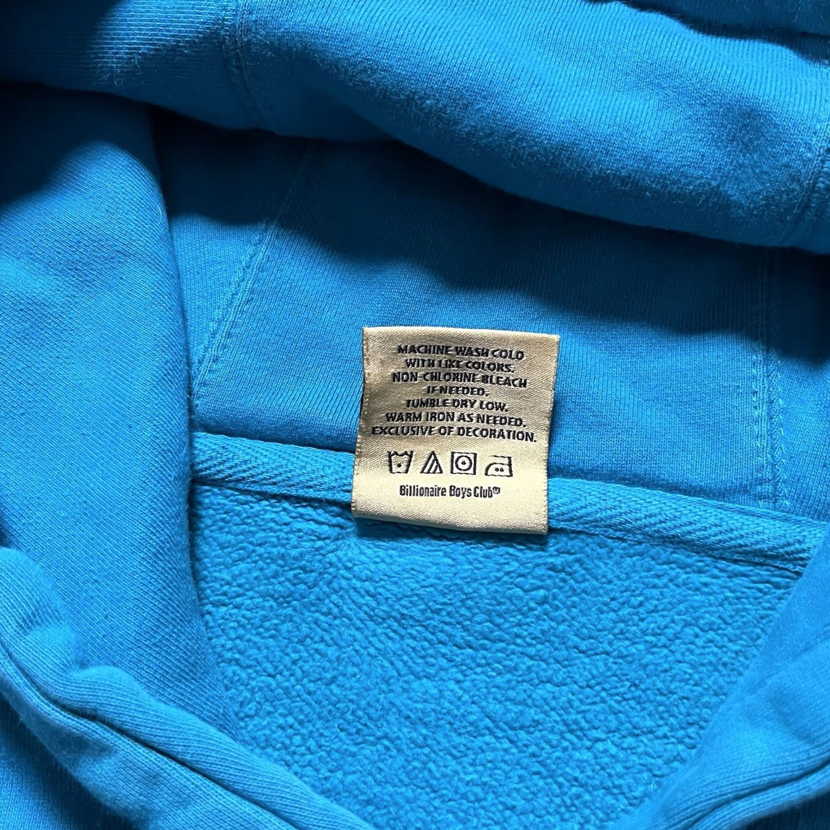 Billionaire Boys Club Billionaire Boys Club Hoodie Mens Large Blue Stripe Pullover Hooded Crew Neck Sweatshirt Slim Fit Graphic Print Pockets Hip Hop Sportswear Size US L / EU 52-54 / 3 - 6 Thumbnail