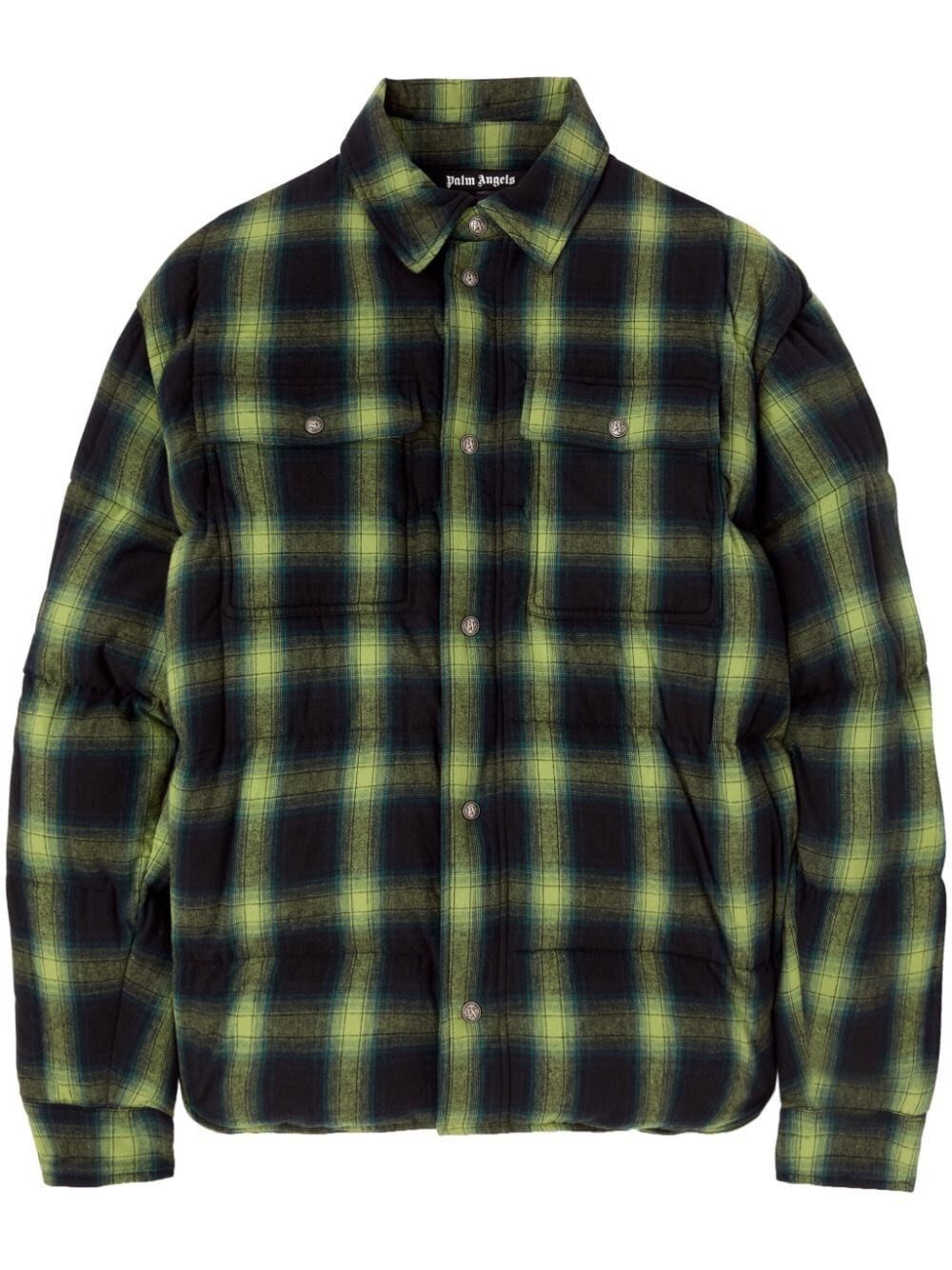 Palm Angels `Vertigo` Padded Shirt Size US L / EU 52-54 / 3 - 1 Thumbnail