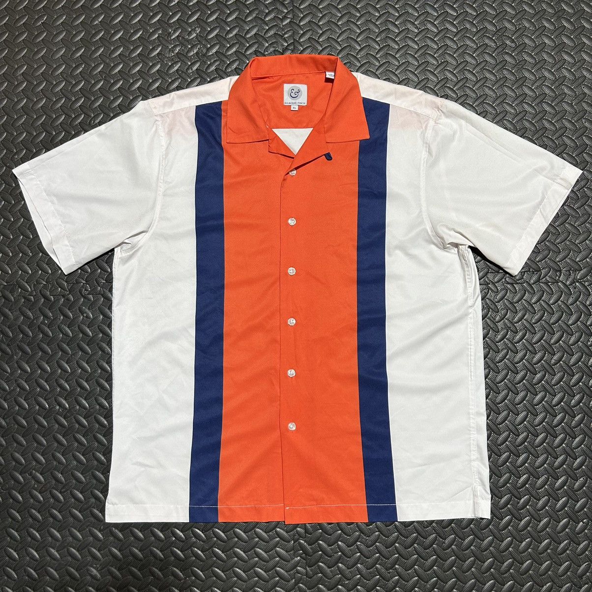 Other Kilburne Finch Shirt Button Up Mens XL Stripe 2 Tone Orange Size US XL / EU 56 / 4 - 1 Thumbnail