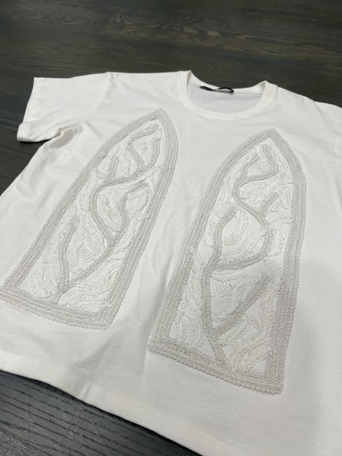 Who Decides War 1o1 runway sample stained glass royal tee Size US M / EU 48-50 / 2 - 3 Thumbnail