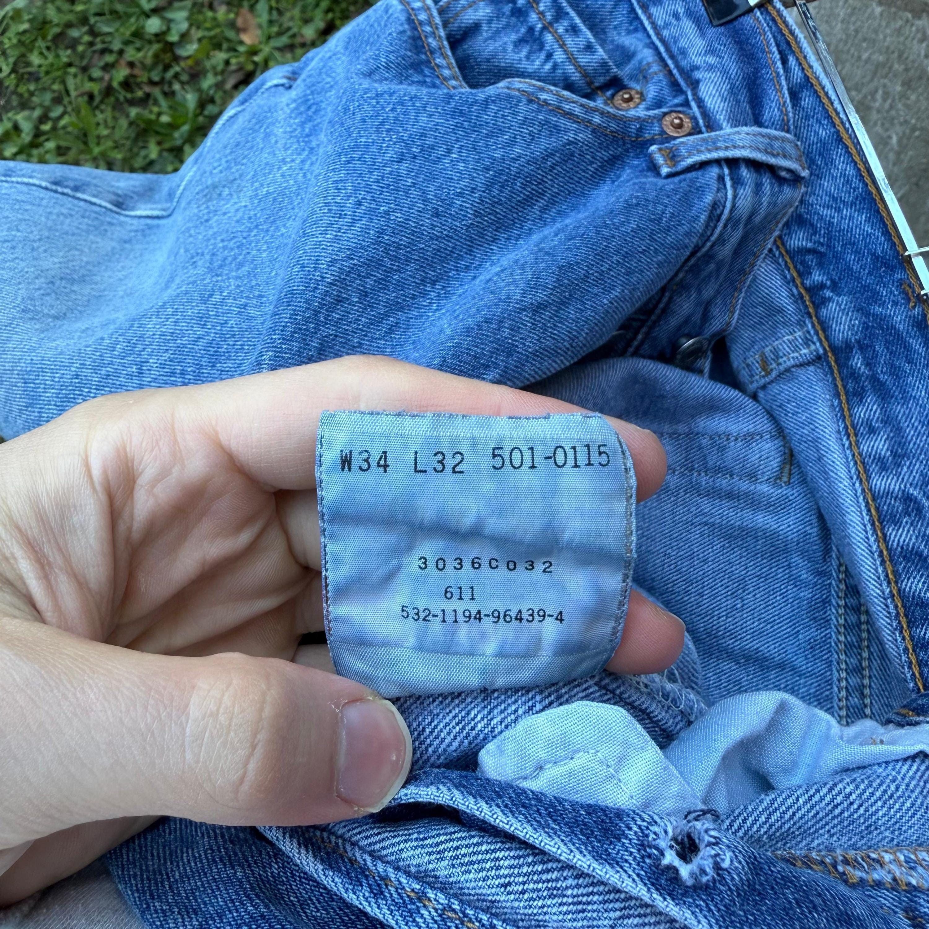 Levi's × Vintage 90's Levi's 501 Denim Jeans Size US 32 / EU 48 - 5 Thumbnail