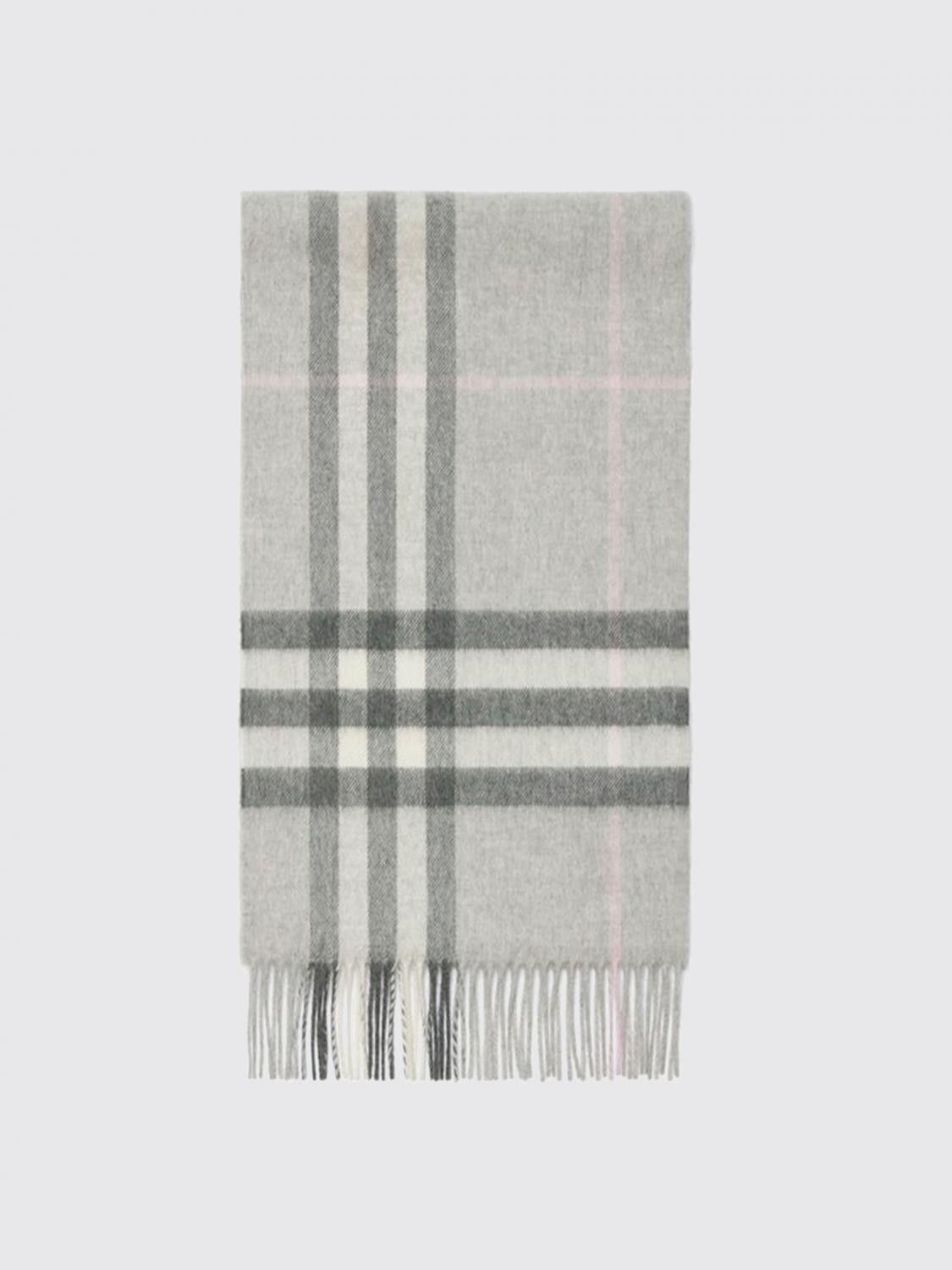 Burberry Burberry Scarf Woman Grey Size ONE SIZE - 1 Thumbnail