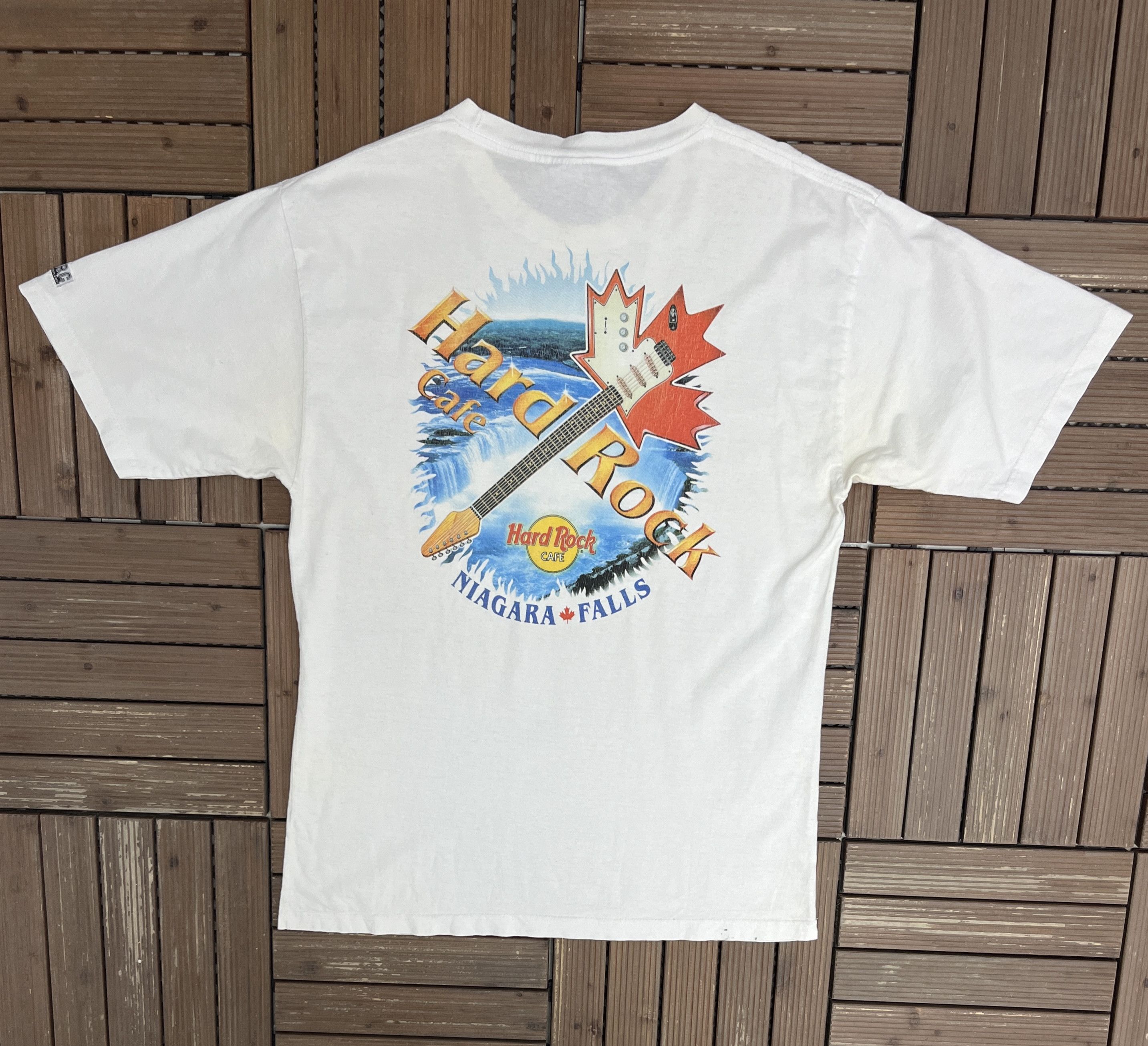 Vintage Hard Rock Cafe Niagara Falls Vintage T-Shirt Tee Size US XL / EU 56 / 4 - 1 Thumbnail