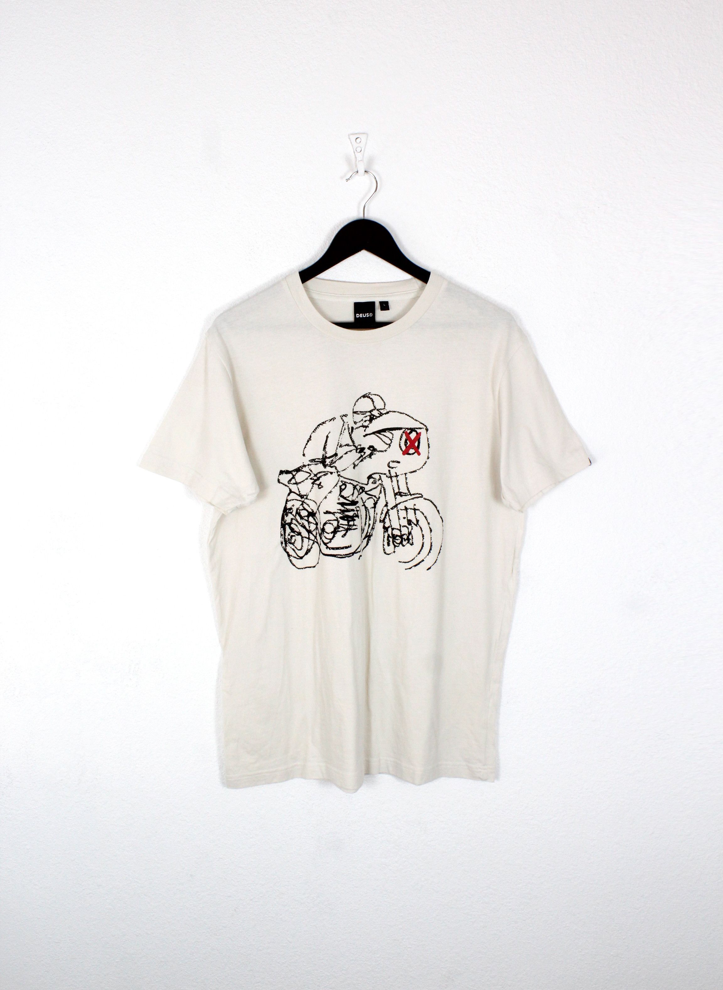 Deus Ex Machina × West Coast Choppers Deus Ex Machina Riding Graphic Tee T-shirt Size US L / EU 52-54 / 3 - 1 Thumbnail