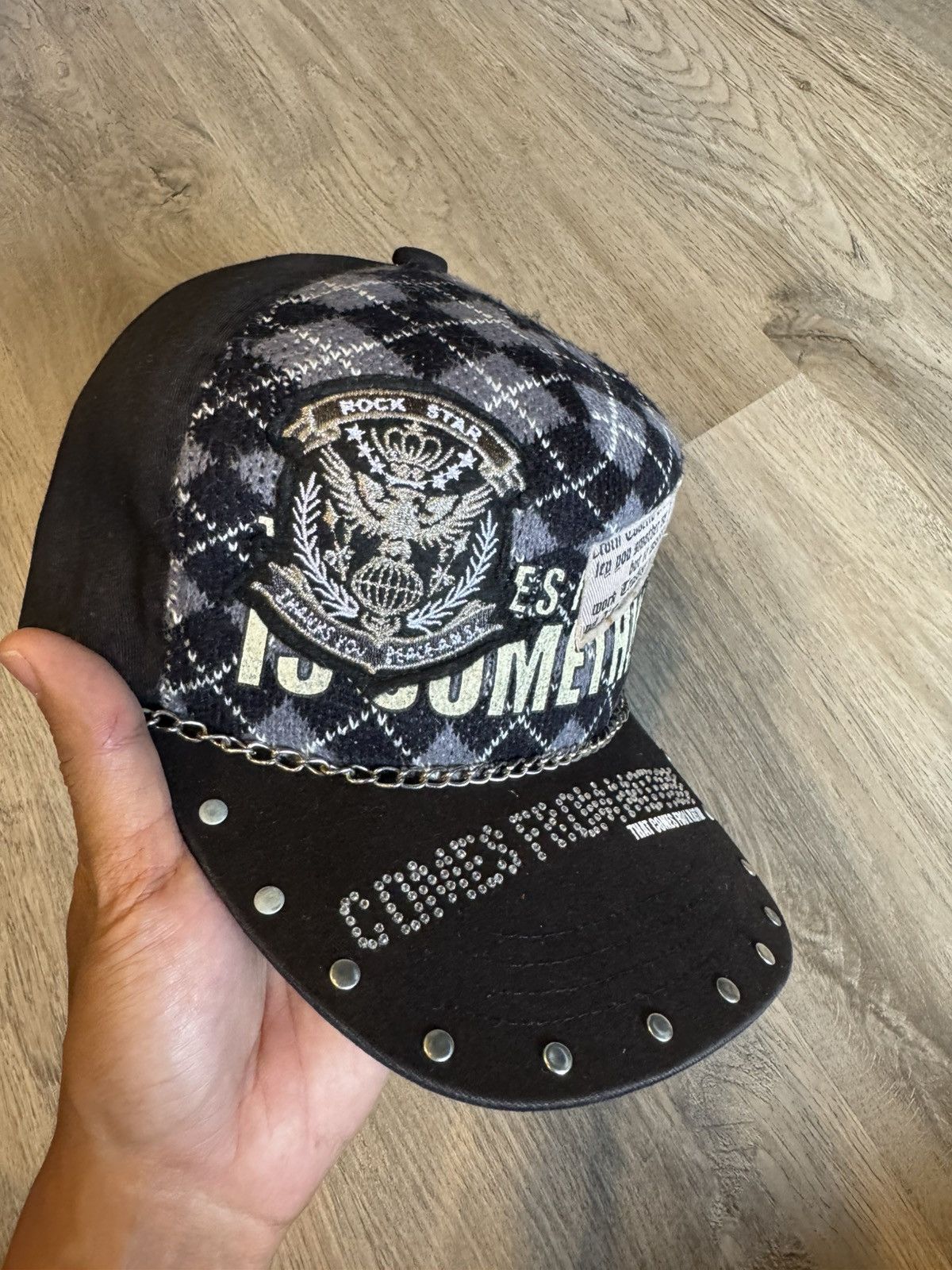 14th Addiction THAT COMES FROM MOTION CHAIN & DIAMOND HAT Size ONE SIZE - 3 Thumbnail