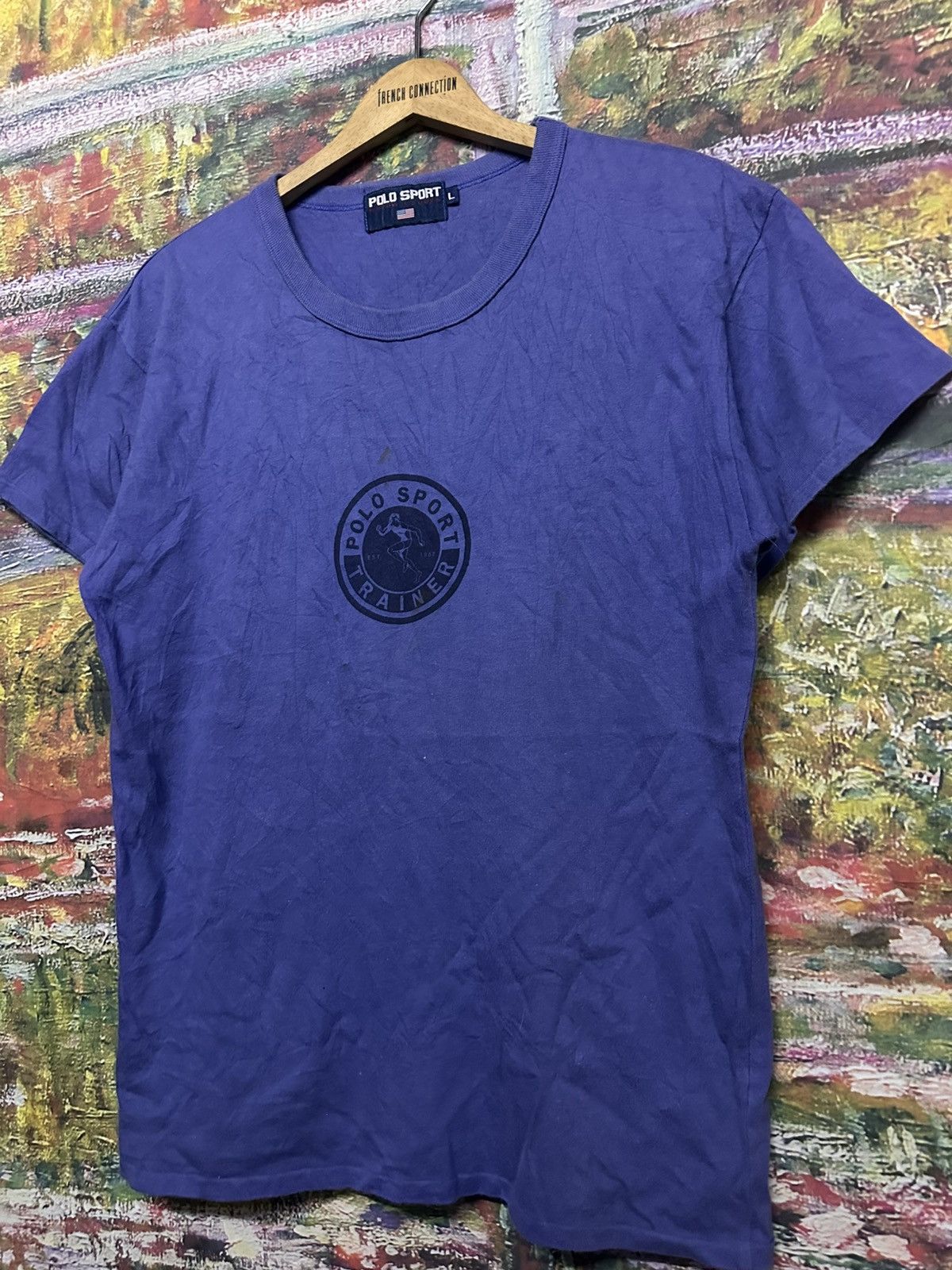Polo Ralph Lauren Vintage Polo Sport Tee Size US L / EU 52-54 / 3 - 3 Thumbnail