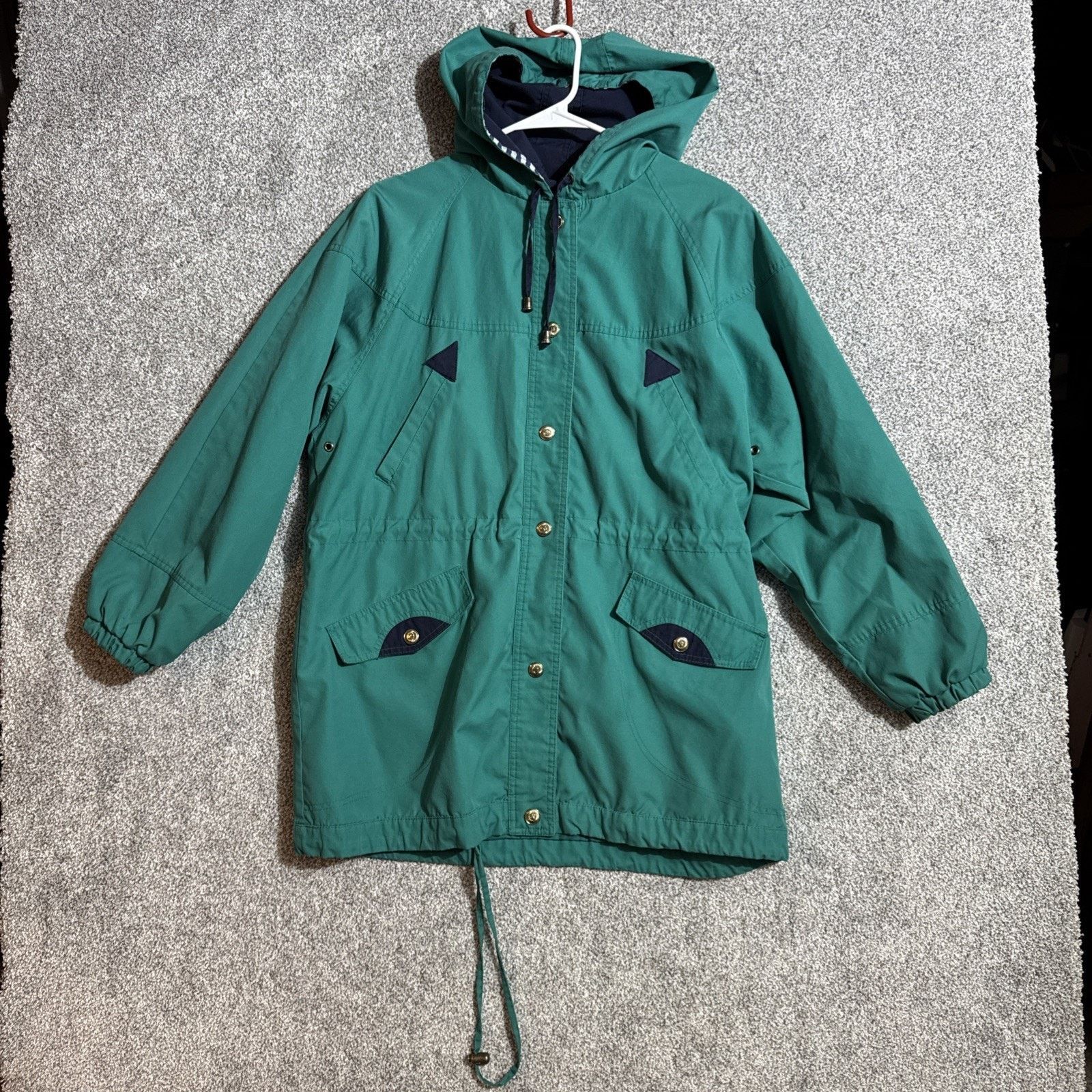 Basic Editions Vintage 90s Y2K Windbreaker Jacket Womens L Gorpcore Utility Size L / US 10 / IT 46 - 1 Thumbnail