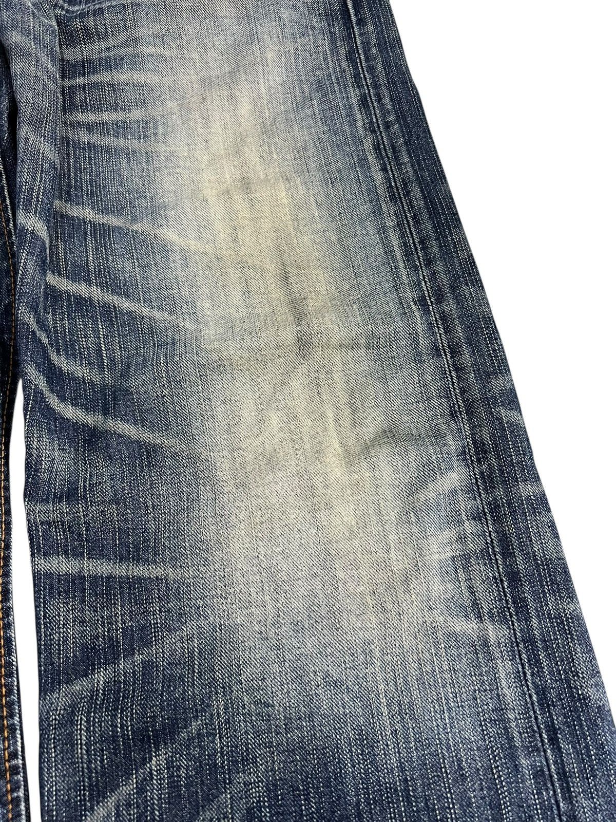 Japanese Brand Edwin Exclusive Vintage XV Mud Wash Denim Jean Japan Size US 33 - 4 Thumbnail