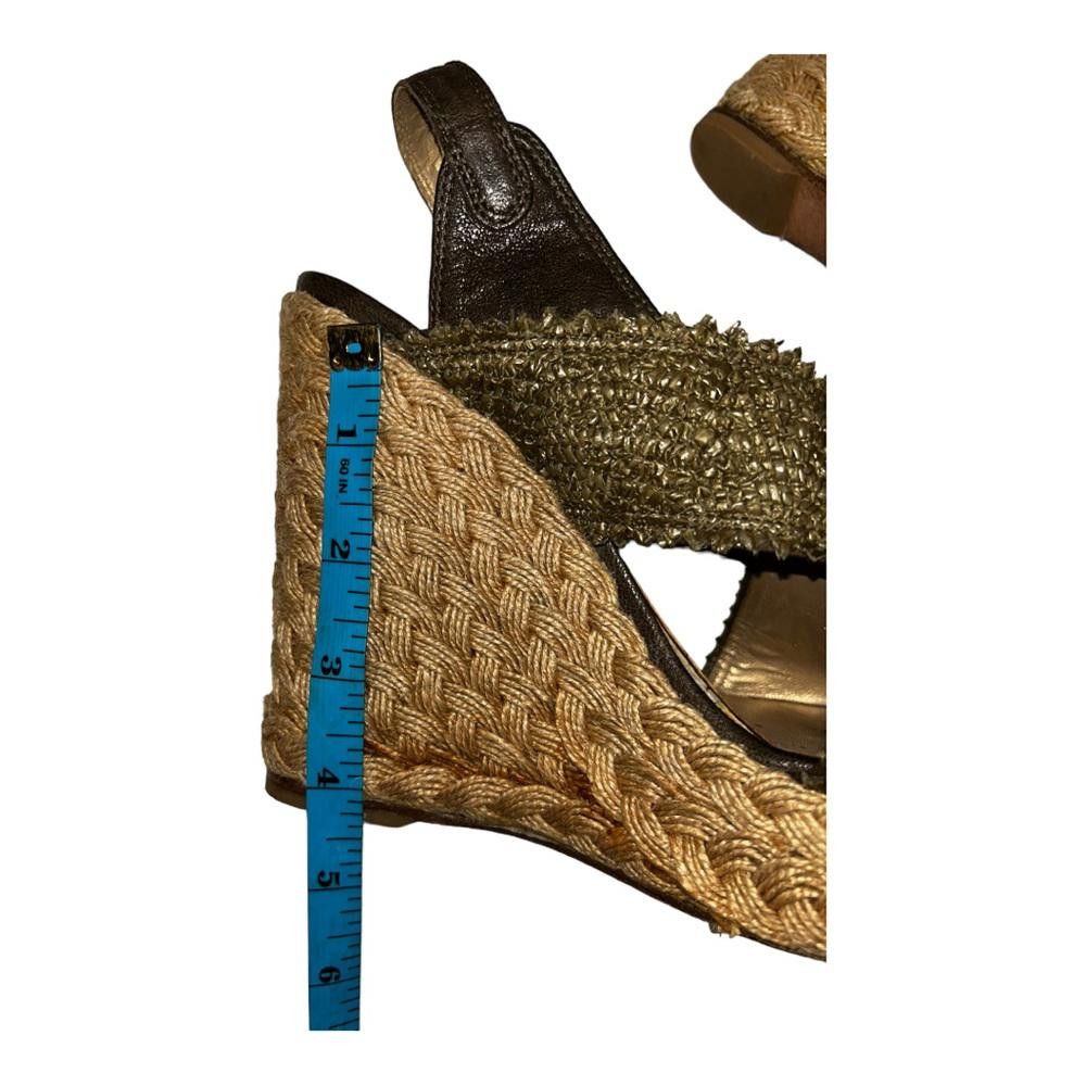 Stuart Weitzman Stuart Weitzman l Straw Espadrille Wedges Size 5.5 Size US 5.5 / IT 35.5 - 9 Thumbnail