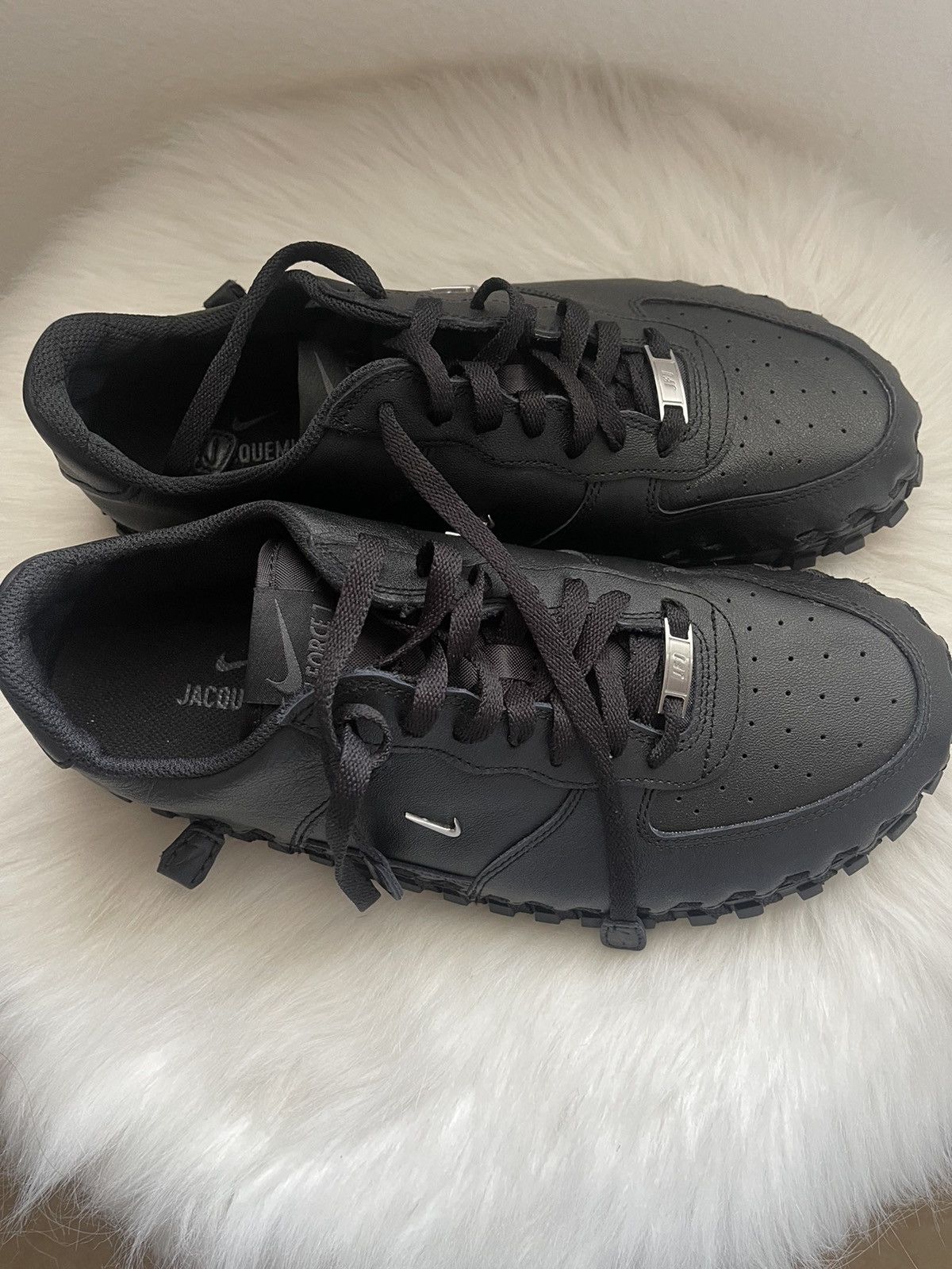 Nike Nike Jacquemus x J Force 1 Low LX SP Women DR0424 001 Sz 12 Size US 12 / IT 42 - 1 Thumbnail