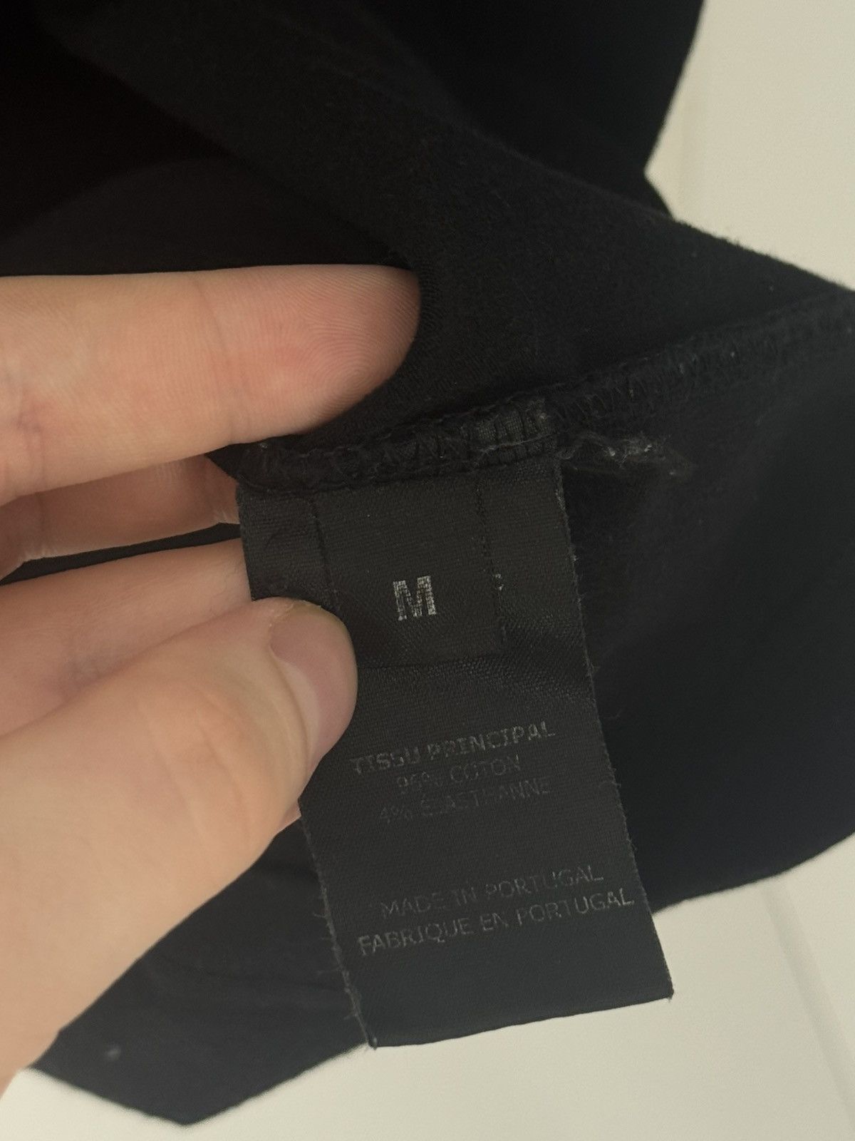 Vetements ✅ Vetements Group Slim Cropped Lonsleeve Black M Size M / US 6-8 / IT 42-44 - 6 Thumbnail
