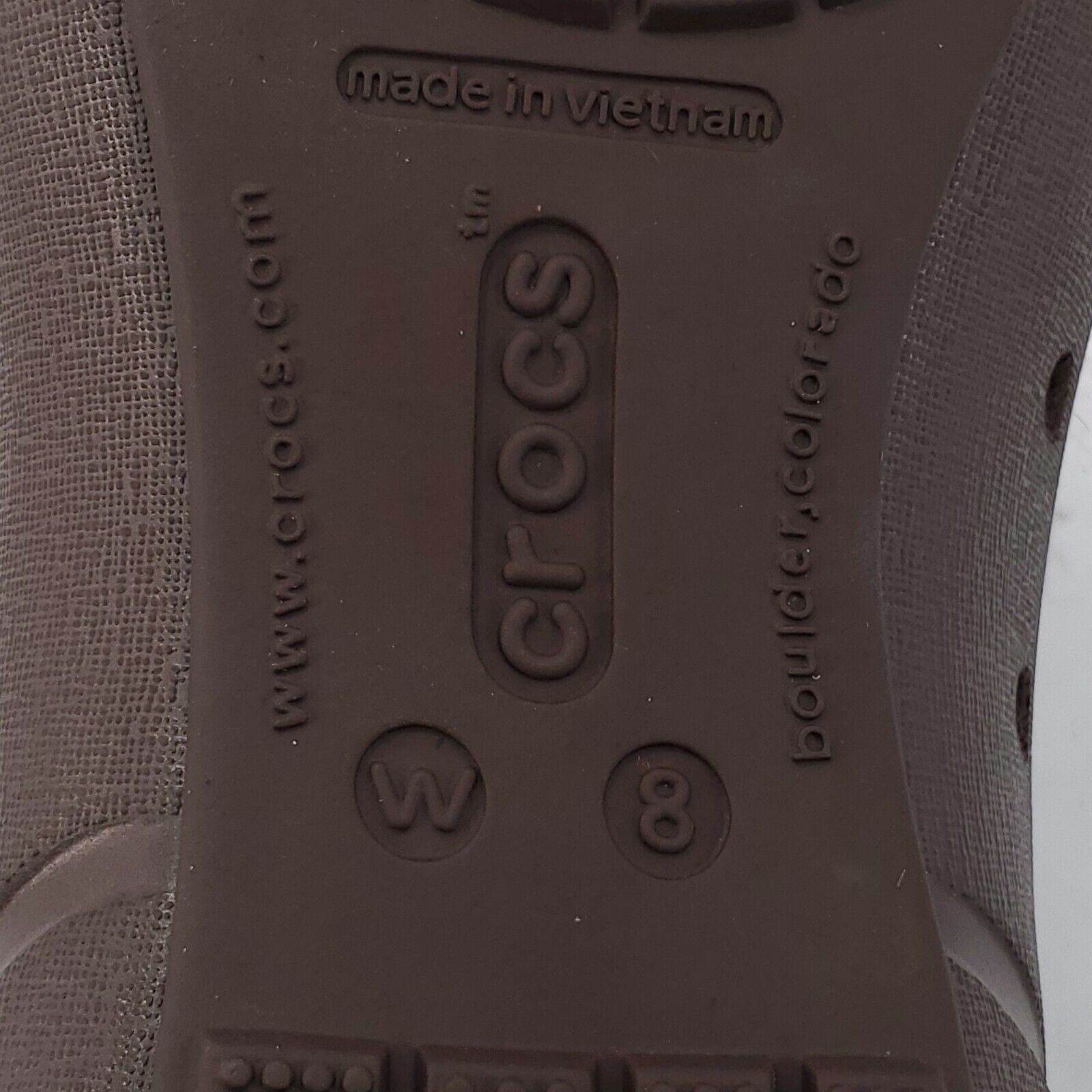 Crocs Crocs Round Toe Rubber Comfort Ballet Flat Womens Size 8 Size US 8 / IT 38 - 9 Thumbnail