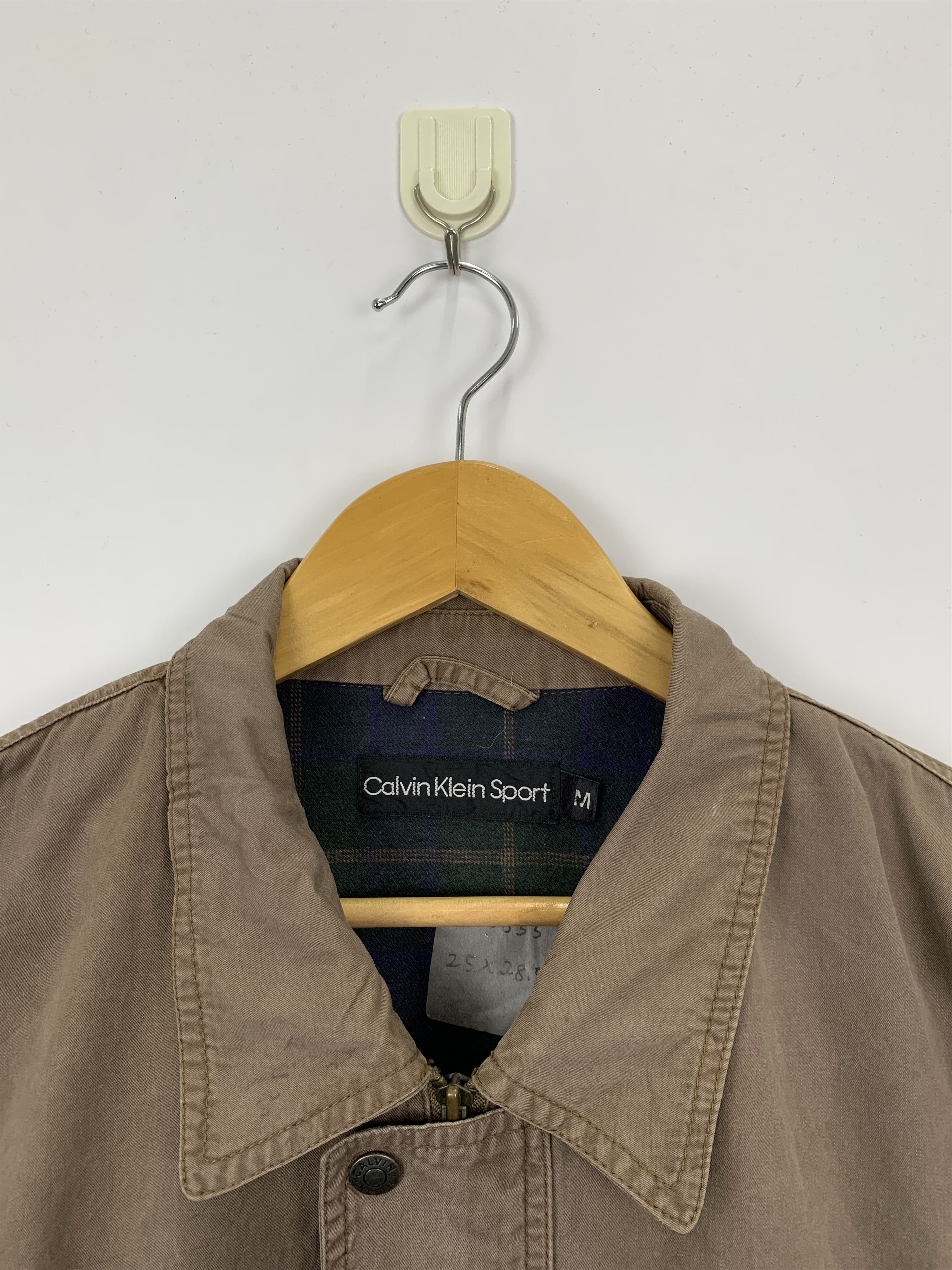 Calvin Klein Vintage 90s Calvin Klein Zipper Denim Jacket J0833 Size US M / EU 48-50 / 2 - 8 Thumbnail