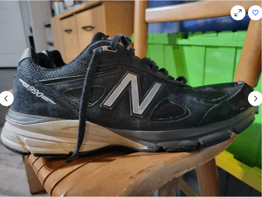 New Balance New Balance 990v4 Men's Sneakers Made in USA Size 11.5 Size US 11.5 / EU 44-45 - 2 Thumbnail