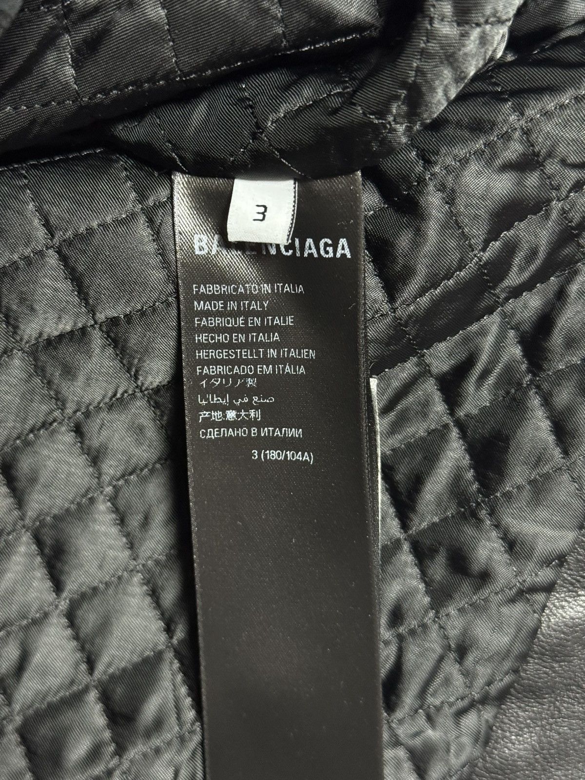 Balenciaga Balenciaga deconstructed leather jacket Size US L / EU 52-54 / 3 - 3 Thumbnail