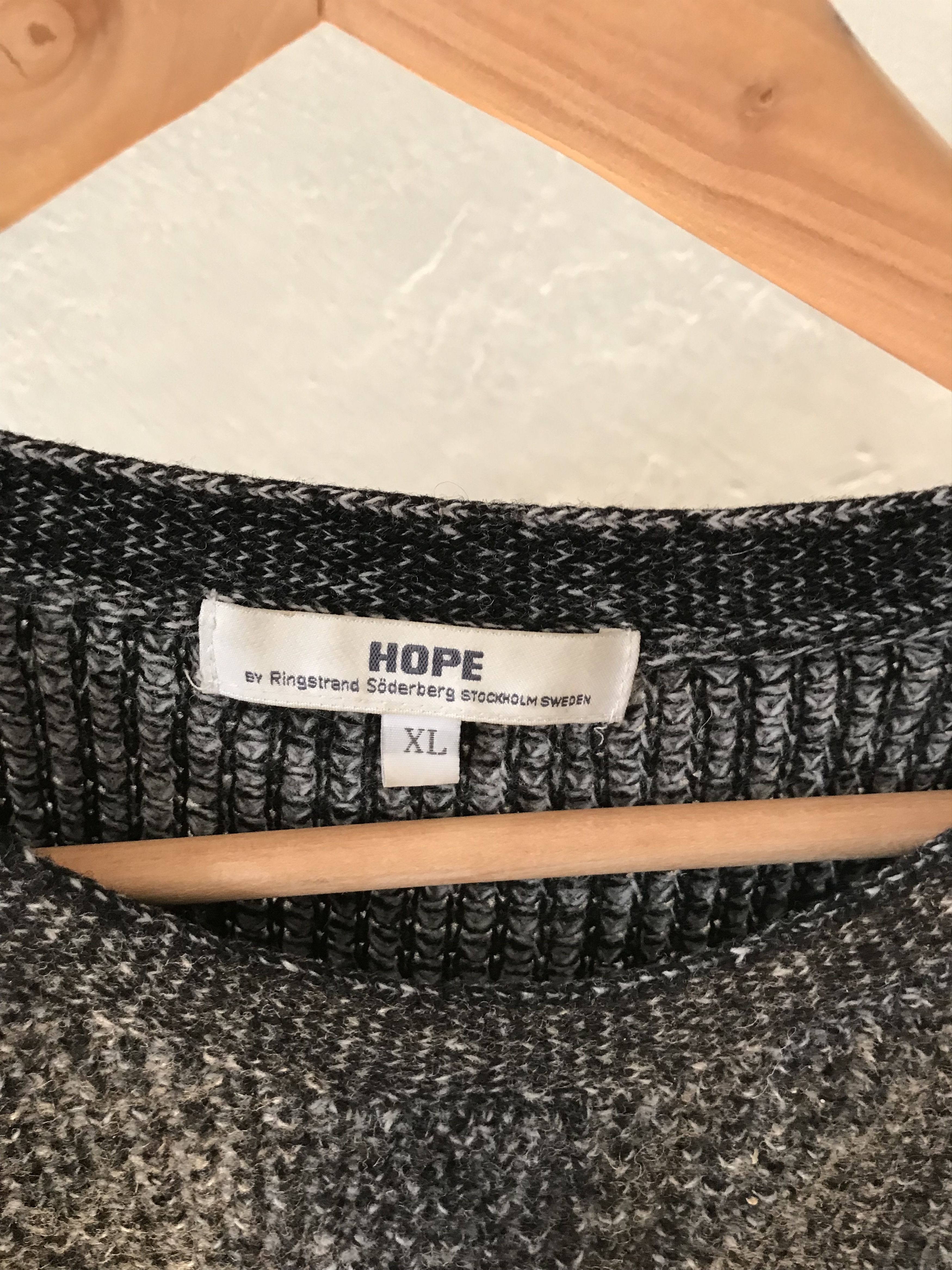 Hope Hope Stockholm vintage waffle knit sweater Size US XL / EU 56 / 4 - 2 Thumbnail
