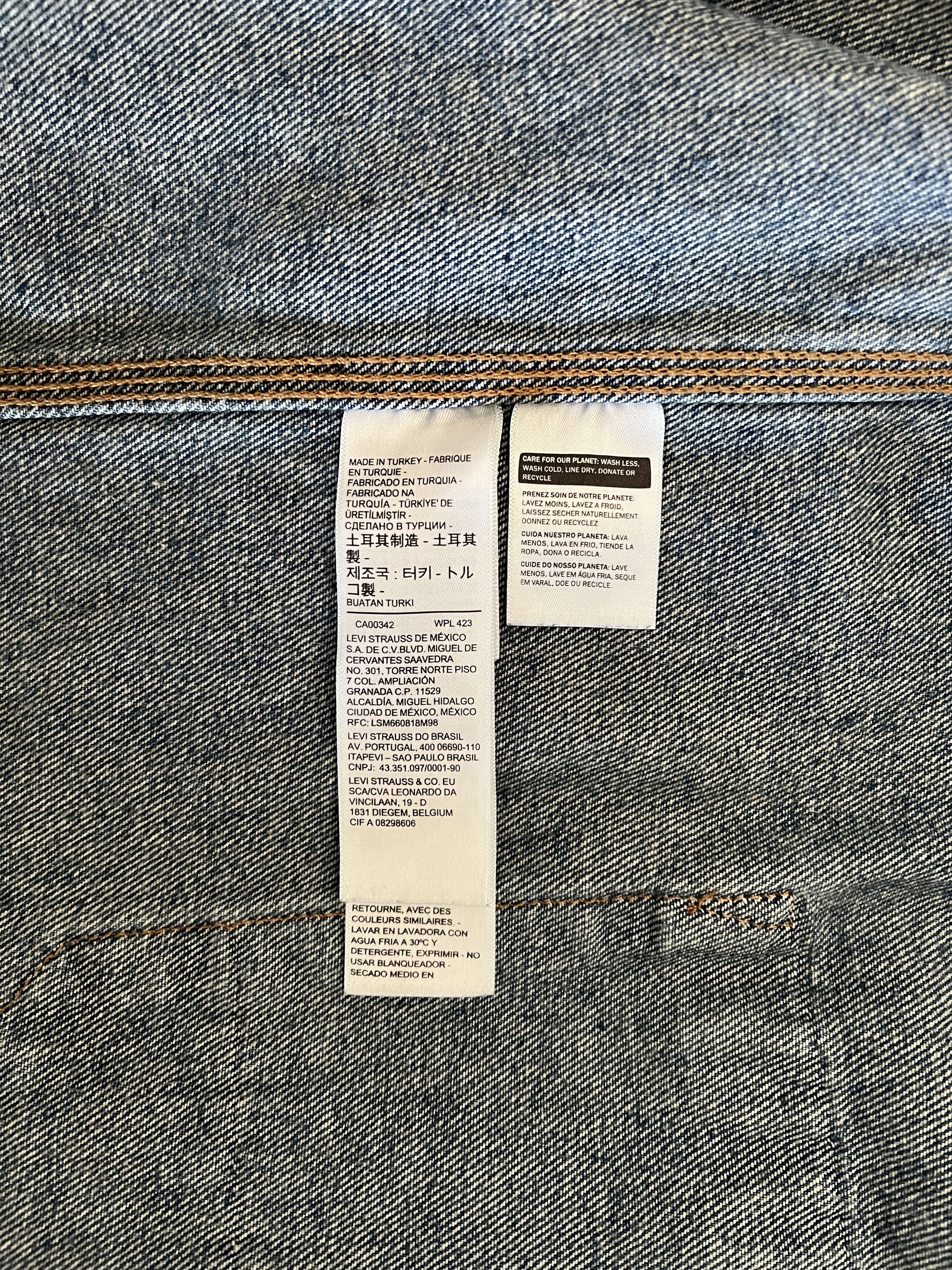 Levi's × Reese Cooper Vintage Denim Effect Chore Coat Size L Size US L / EU 52-54 / 3 - 9 Thumbnail